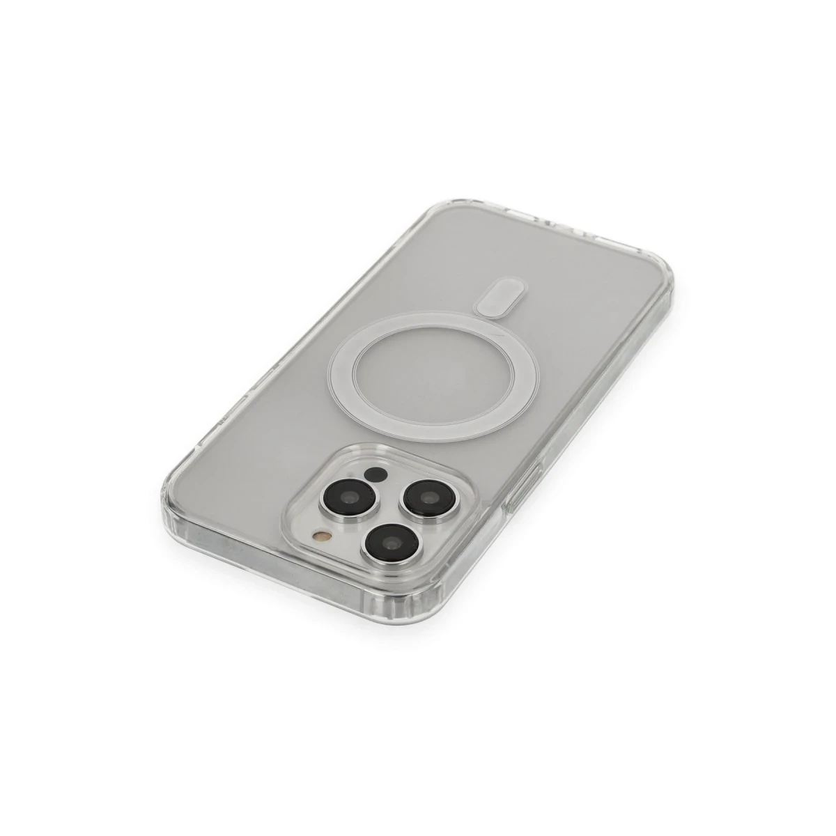 Newface Apple iPhone 13 Pro Max Kılıf Matte Şeffaf Magneticsafe - Şeffaf — görsel 9