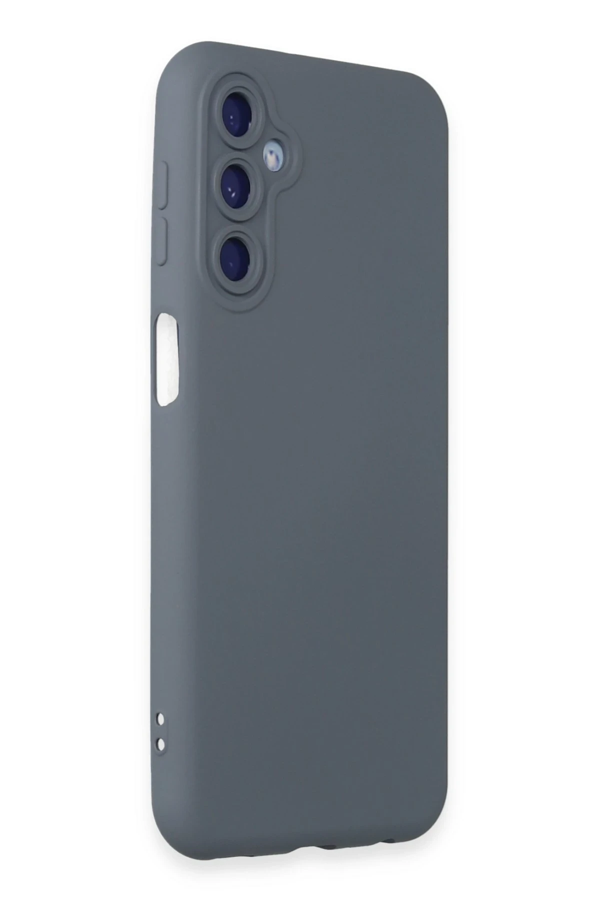Newface Samsung Galaxy M34 5G Kılıf Nano içi Kadife Silikon - Gri