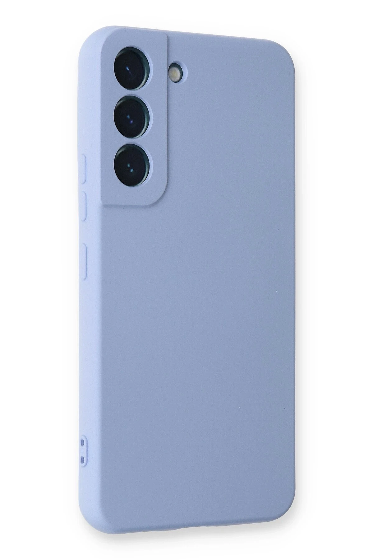 Newface Samsung Galaxy S23 Kılıf Nano içi Kadife Silikon - Lila