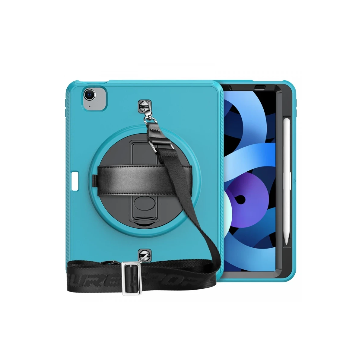 Newface Apple iPad Pro 11 (2020) Kılıf Strap-C Otterbox Tablet Kapak - Mavi — görsel 4