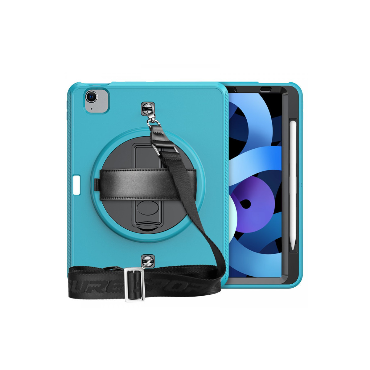 Newface Apple iPad Pro 11 (2020) Kılıf Strap-C Otterbox Tablet Kapak - Mavi — görsel 6