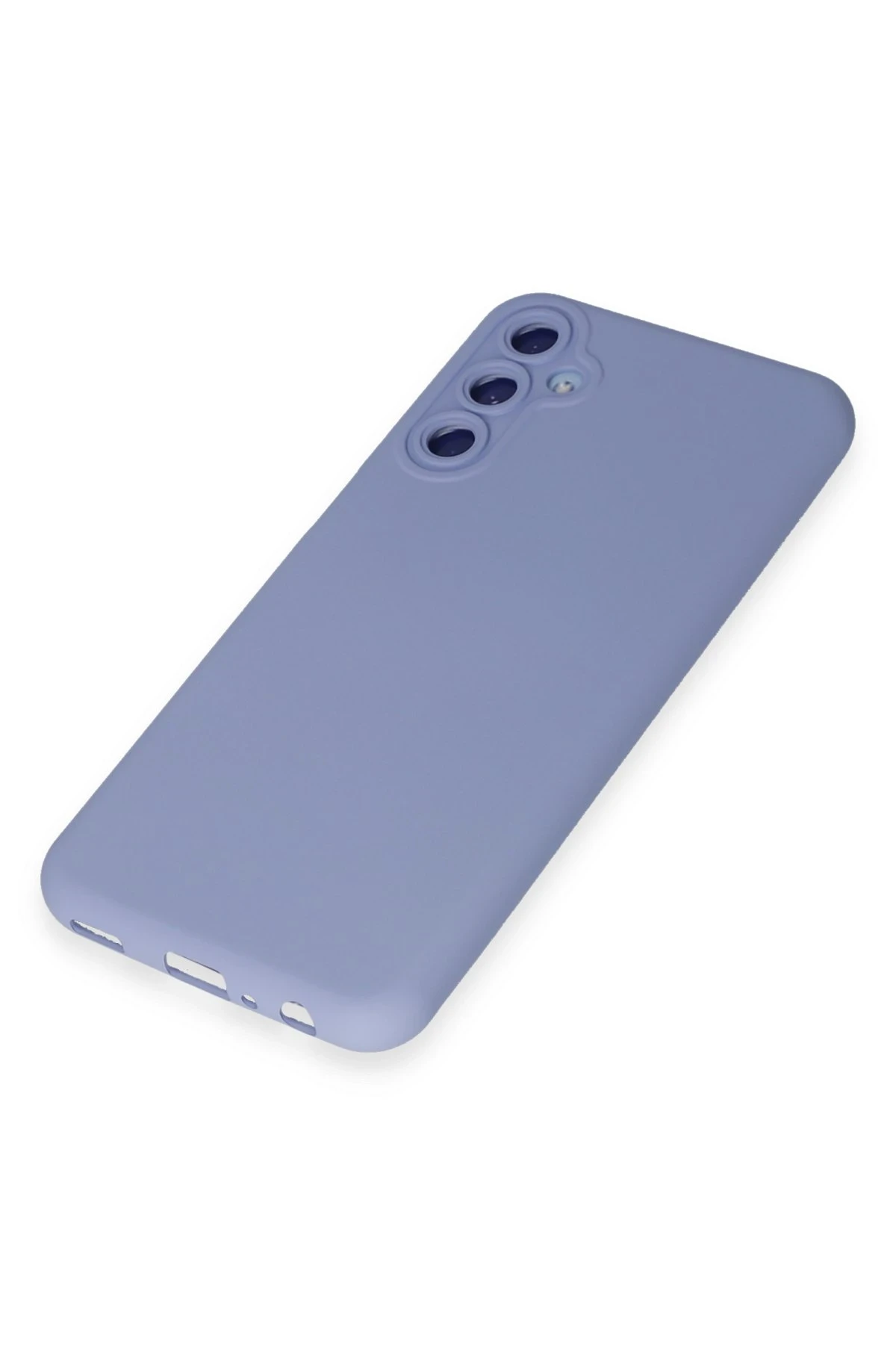 Newface Samsung Galaxy M14 5G Kılıf Nano içi Kadife Silikon - Lila