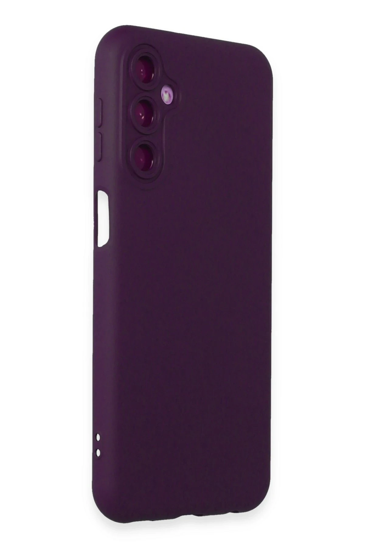 Newface Samsung Galaxy M14 5G Kılıf Nano içi Kadife Silikon - Mor