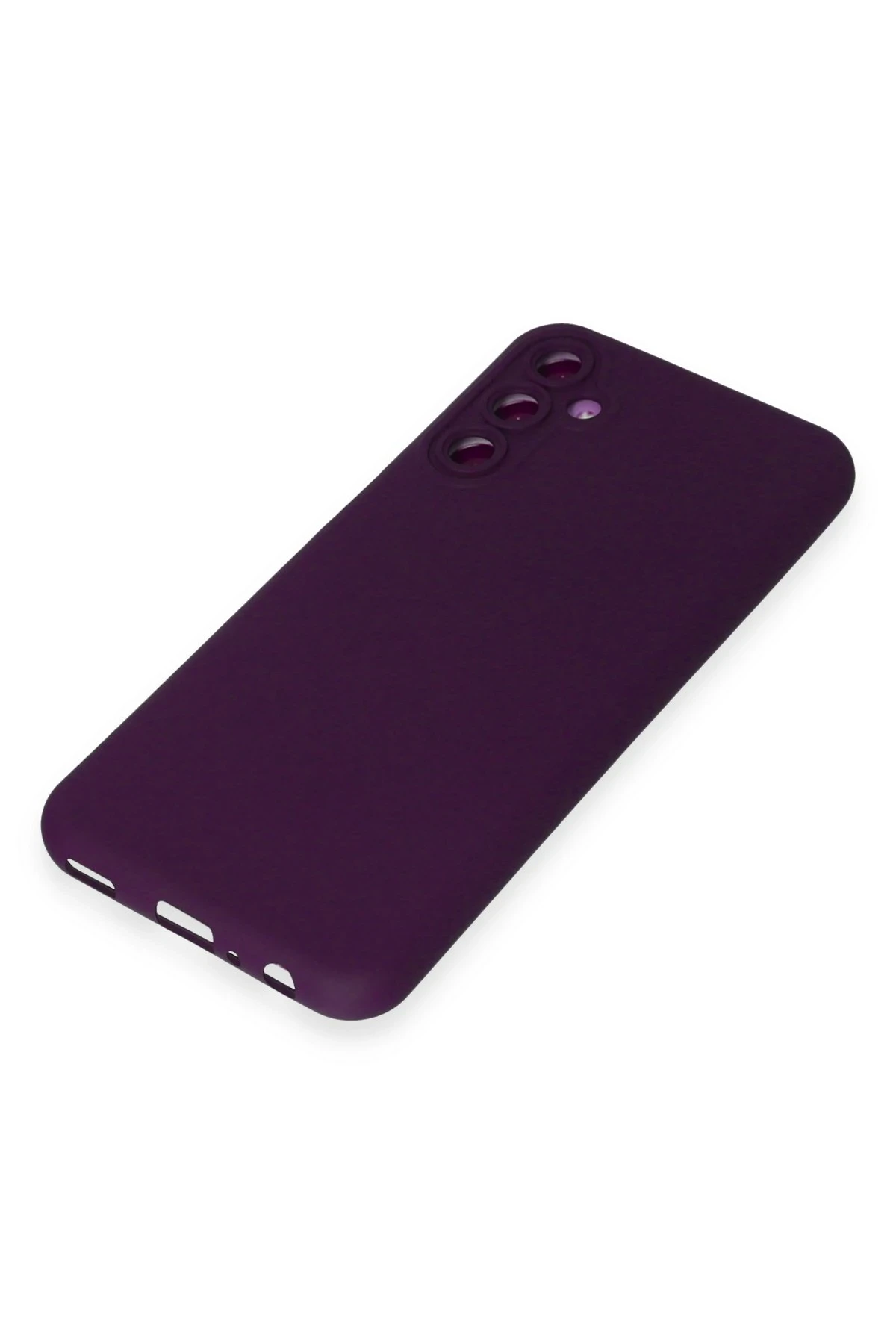 Newface Samsung Galaxy M14 5G Kılıf Nano içi Kadife Silikon - Mor