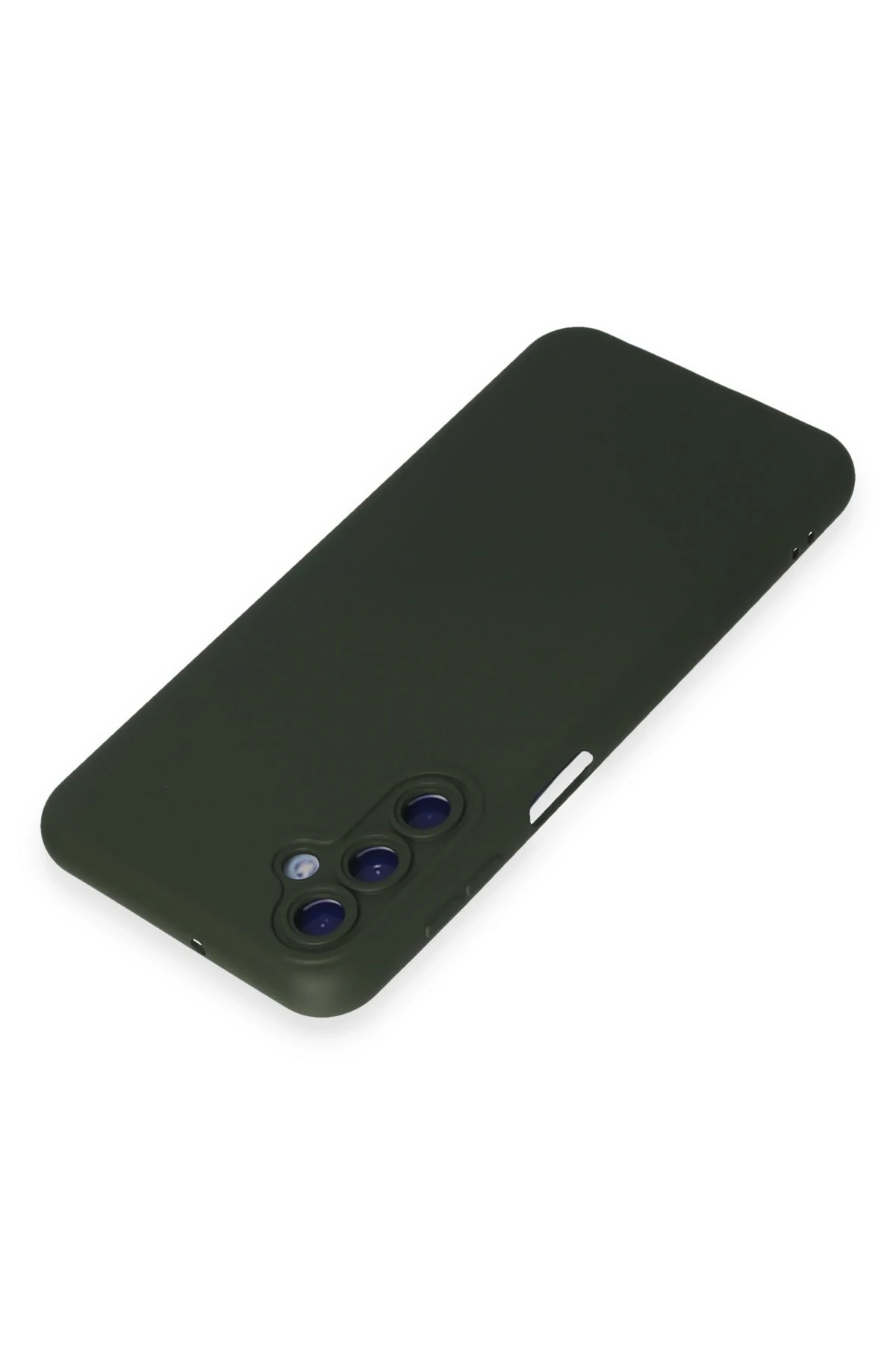 Newface Samsung Galaxy M14 5G Kılıf Nano içi Kadife Silikon - Koyu Yeşil