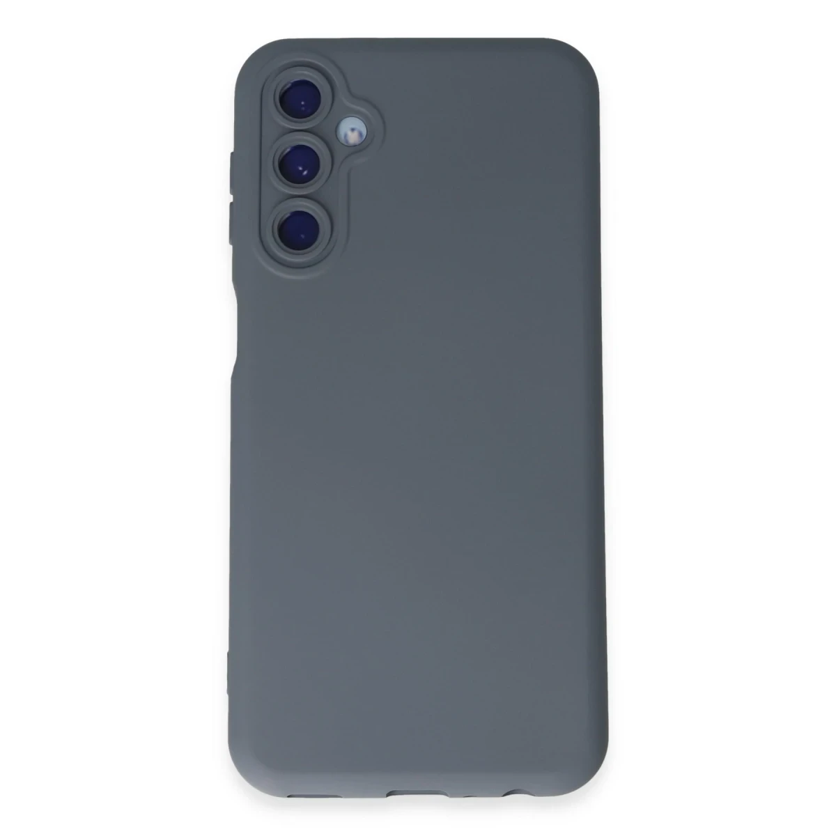 Newface Samsung Galaxy M14 5G Kılıf Nano içi Kadife Silikon - Gri