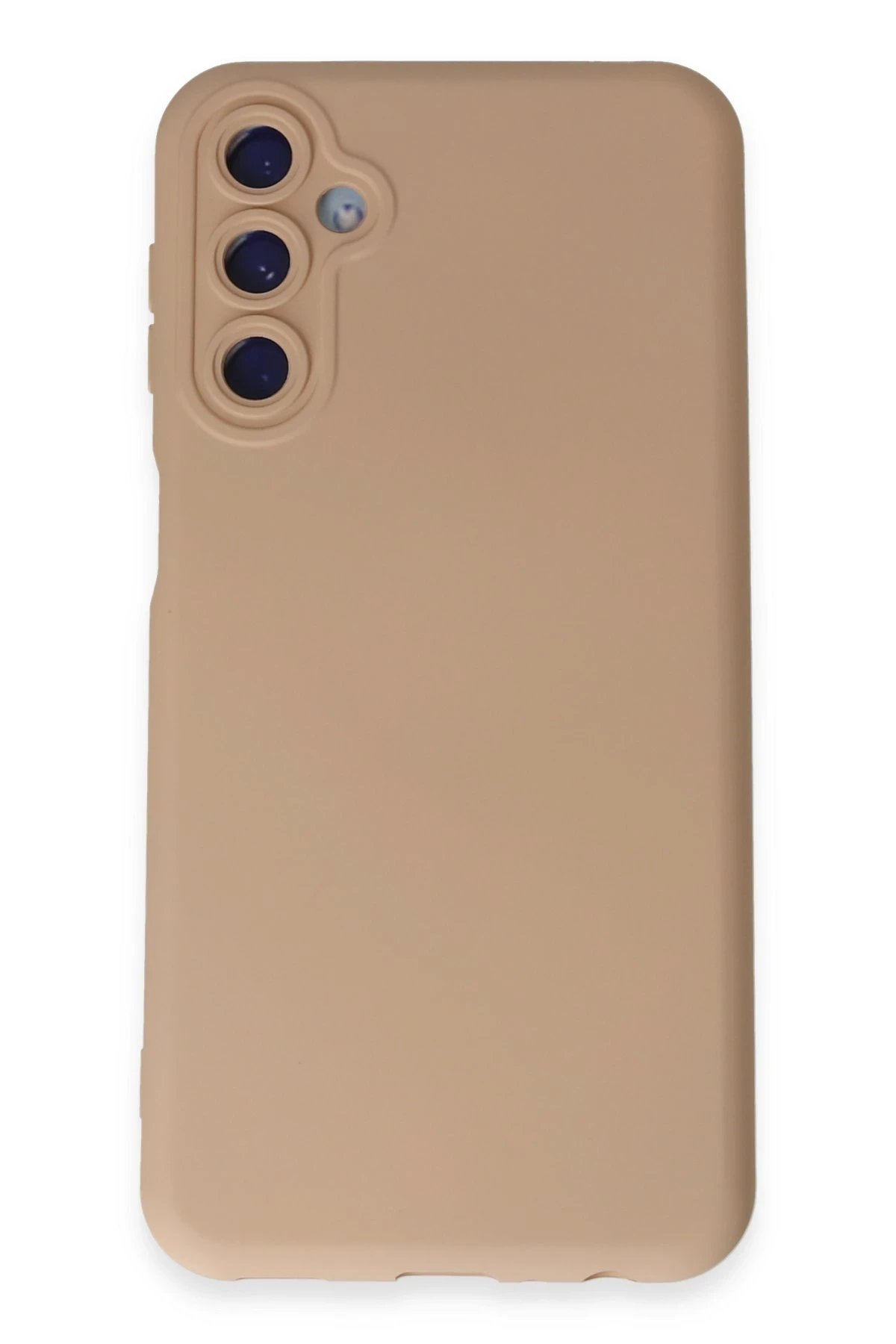 Newface Samsung Galaxy M14 5G Kılıf Nano içi Kadife Silikon - Pudra