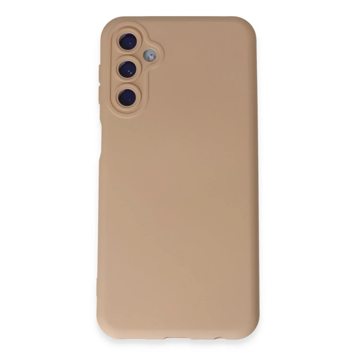 Newface Samsung Galaxy M14 5G Kılıf Nano içi Kadife Silikon - Pudra