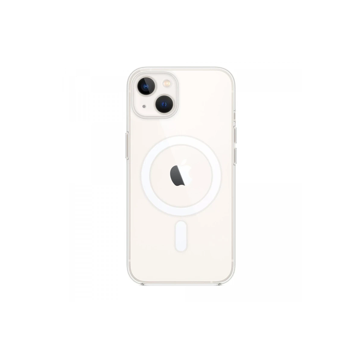 Newface Apple iPhone 13 Kılıf Magneticsafe Şeffaf Silikon - Şeffaf — görsel 2