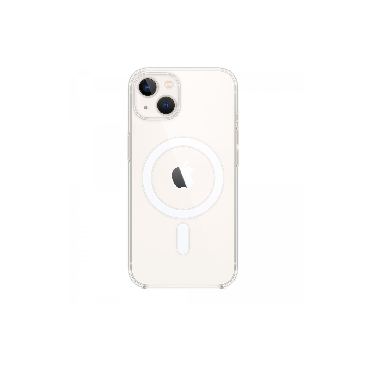 Newface Apple iPhone 13 Kılıf Magneticsafe Şeffaf Silikon - Şeffaf — görsel 3