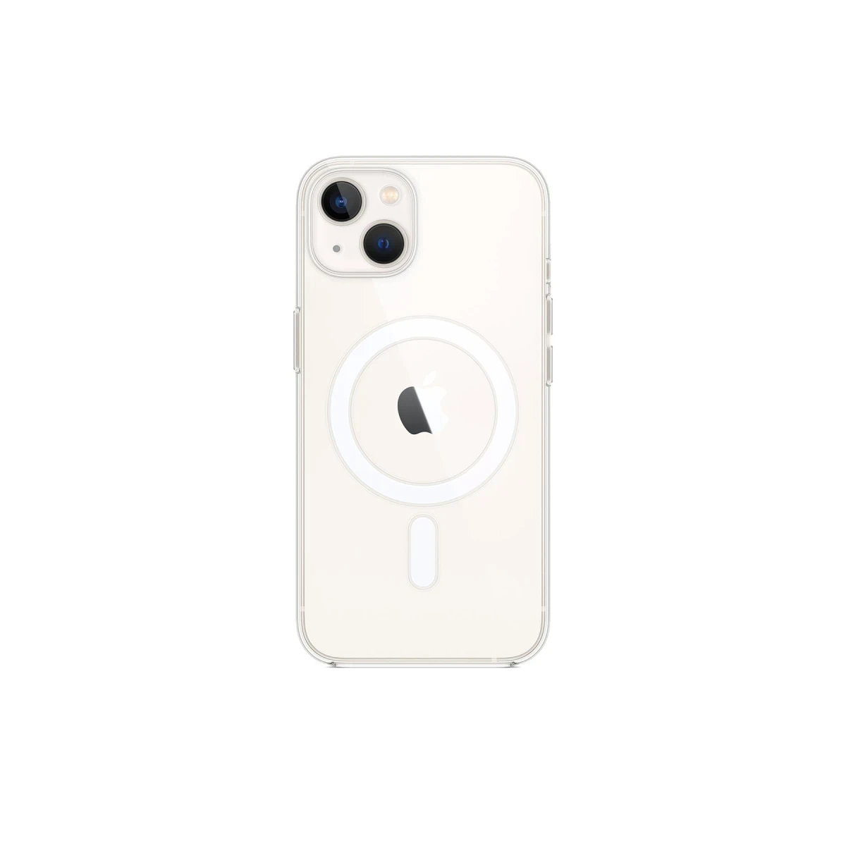 Newface Apple iPhone 13 Mini Kılıf Magneticsafe Şeffaf Silikon - Şeffaf — görsel 2