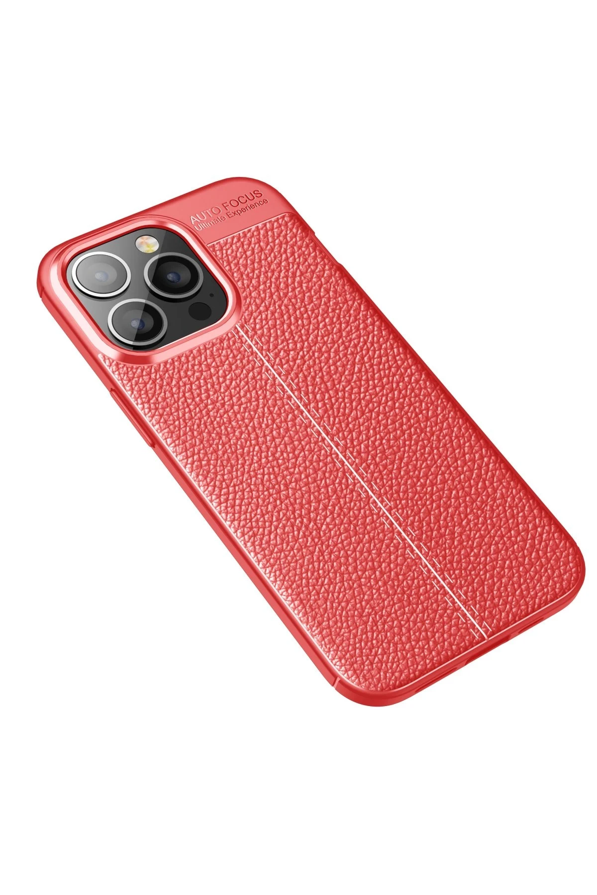 Newface iPhone 13 Pro Kılıf Auto Focus Kapak - Kırmızı