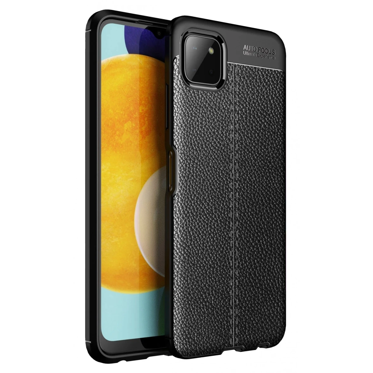 Newface Samsung Galaxy A22 Kılıf Auto Focus Kapak - Siyah — görsel 3