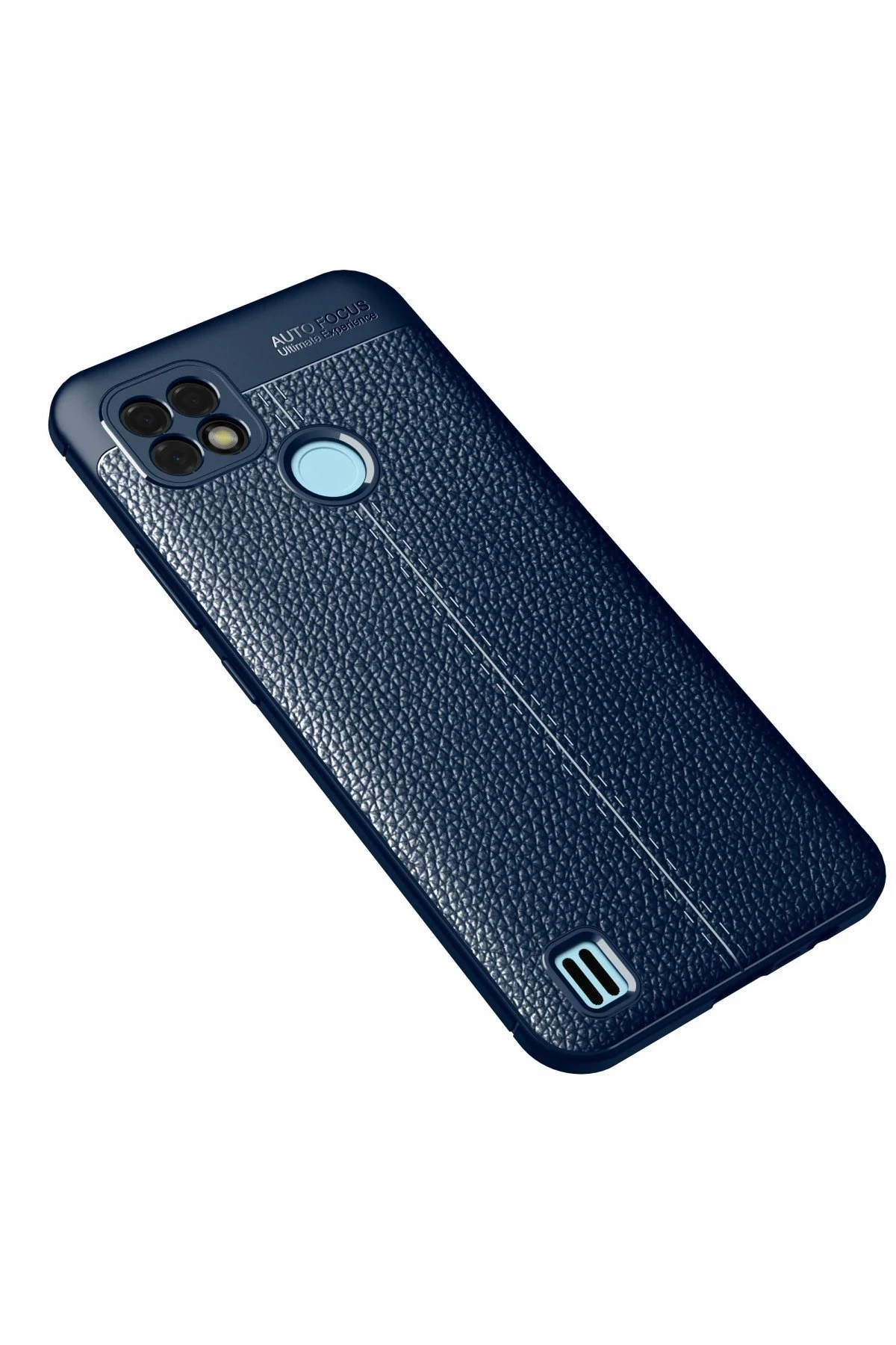 Newface Realme C25 Kılıf Auto Focus Kapak - Lacivert
