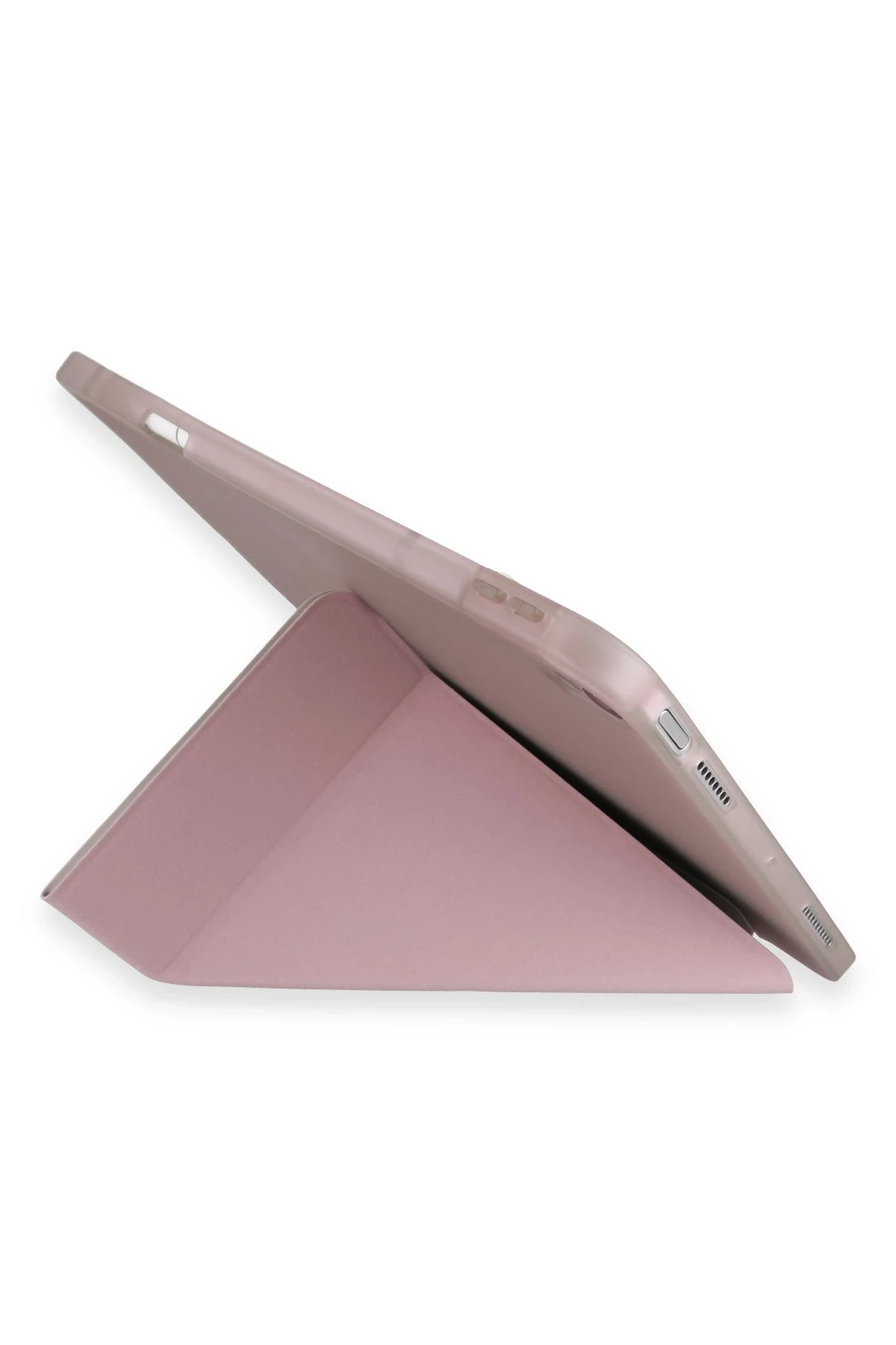 Newface Xiaomi Pad 6 Kılıf Kalemlikli Mars Tablet Kılıfı - Rose Gold