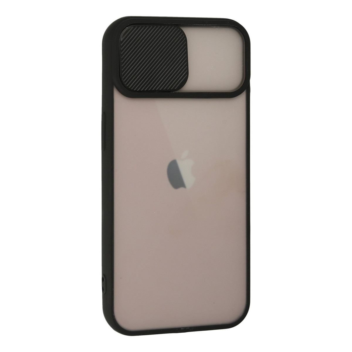 Newface Apple iPhone 13 Kılıf Palm Buzlu Kamera Sürgülü Silikon - Siyah — görsel 8