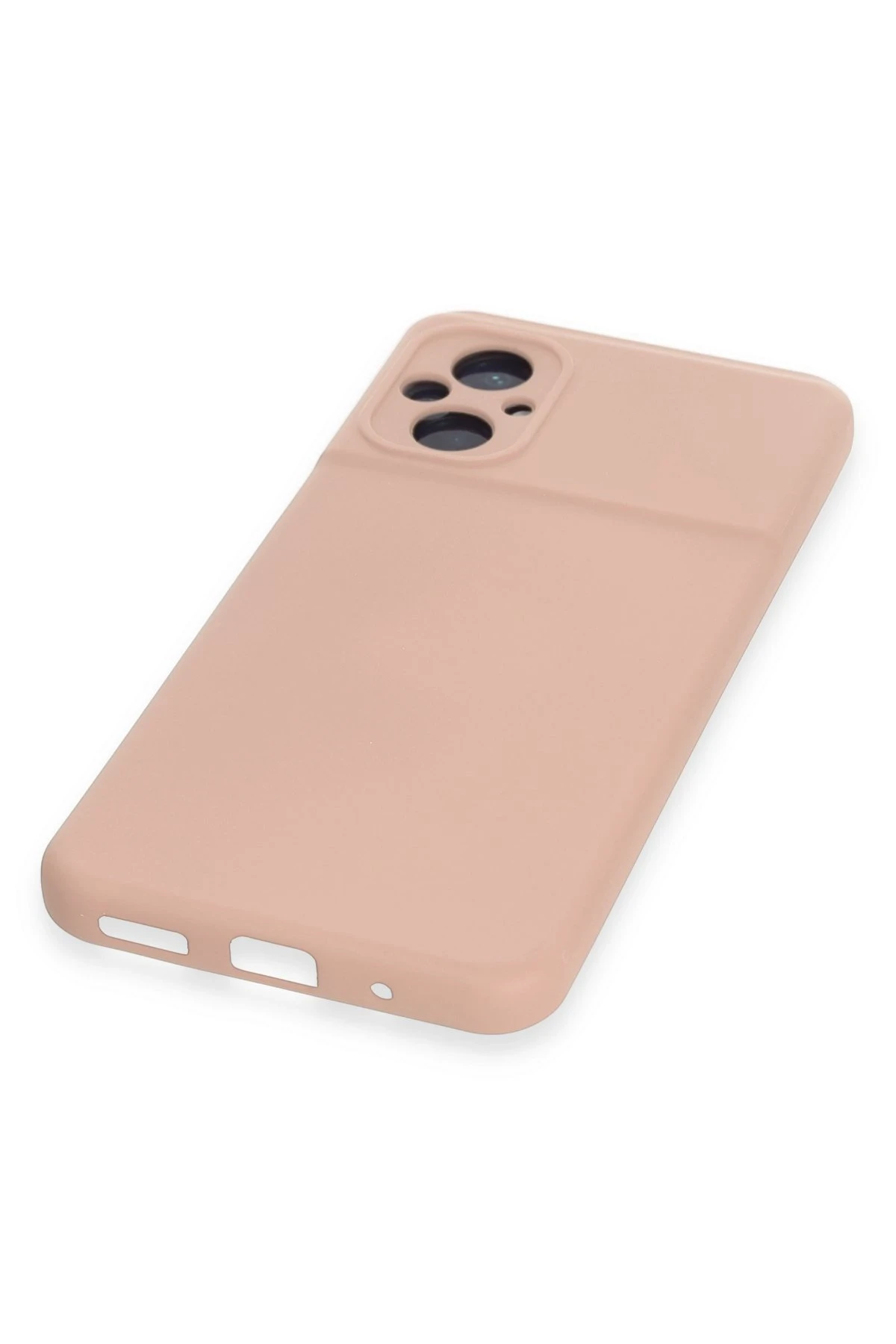 Newface Xiaomi Poco M5 Kılıf Nano içi Kadife Silikon - Pudra