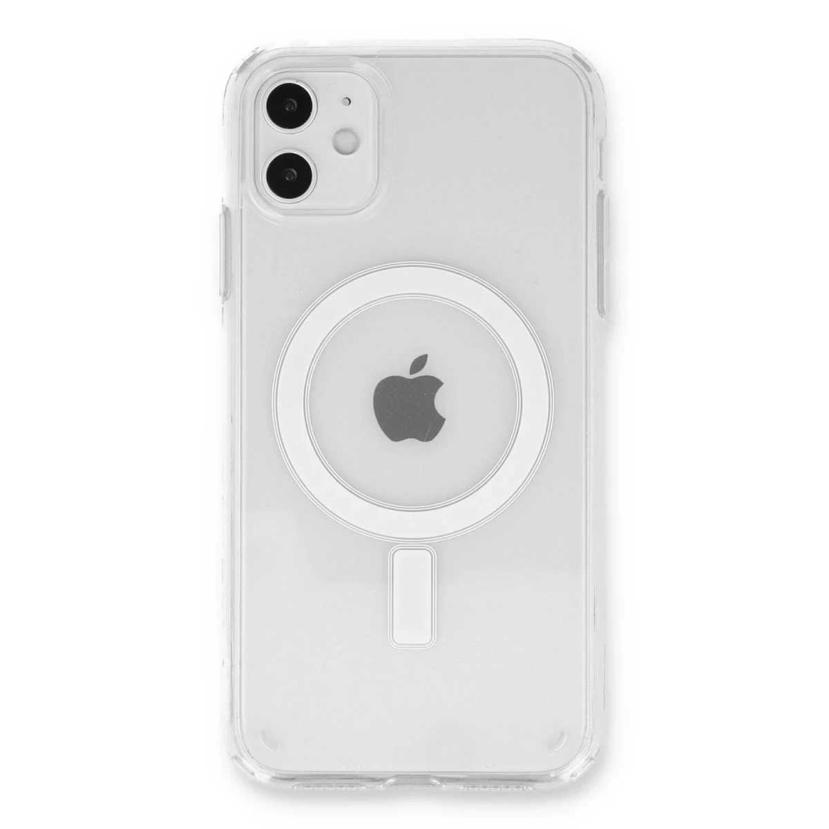 Newface Apple iPhone 11 Kılıf Pc Real Magsafe Kapak - Şeffaf — görsel 5