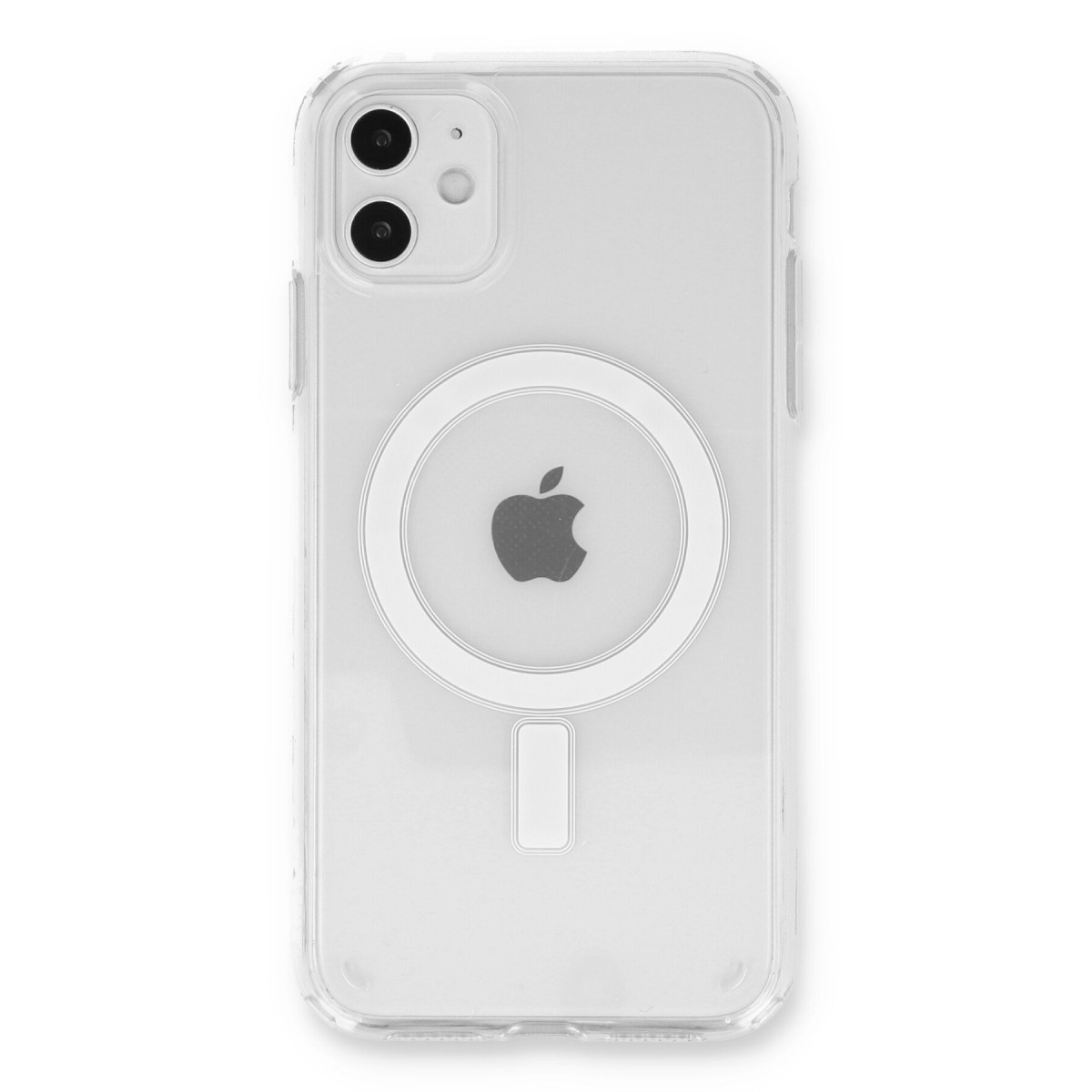 Newface Apple iPhone 11 Kılıf Pc Real Magsafe Kapak - Şeffaf — görsel 9