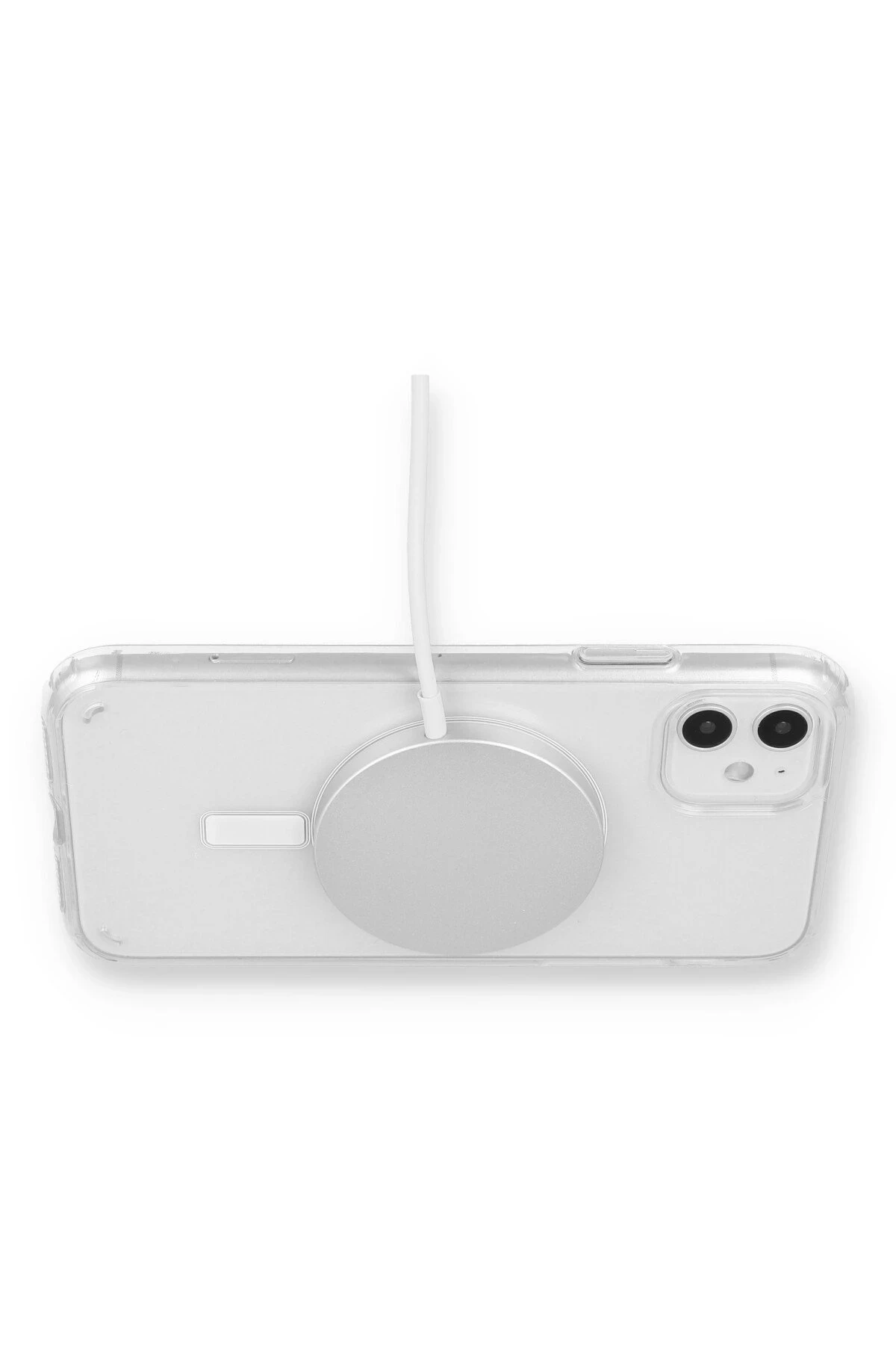 Newface Apple iPhone 11 Kılıf Pc Real Magsafe Kapak - Şeffaf — görsel 4