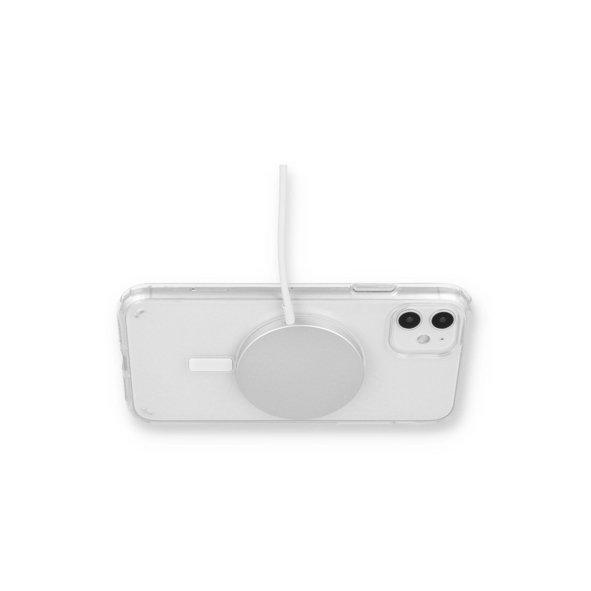 Newface Apple iPhone 11 Kılıf Pc Real Magsafe Kapak - Şeffaf — görsel 12