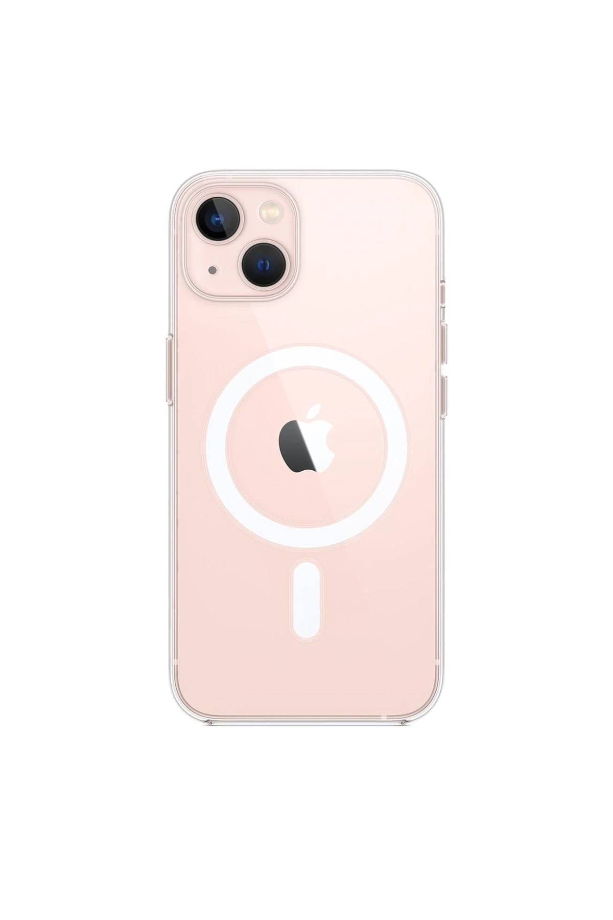 Newface Apple iPhone 13 Kılıf Pc Real Magsafe Kapak - Şeffaf — görsel 2