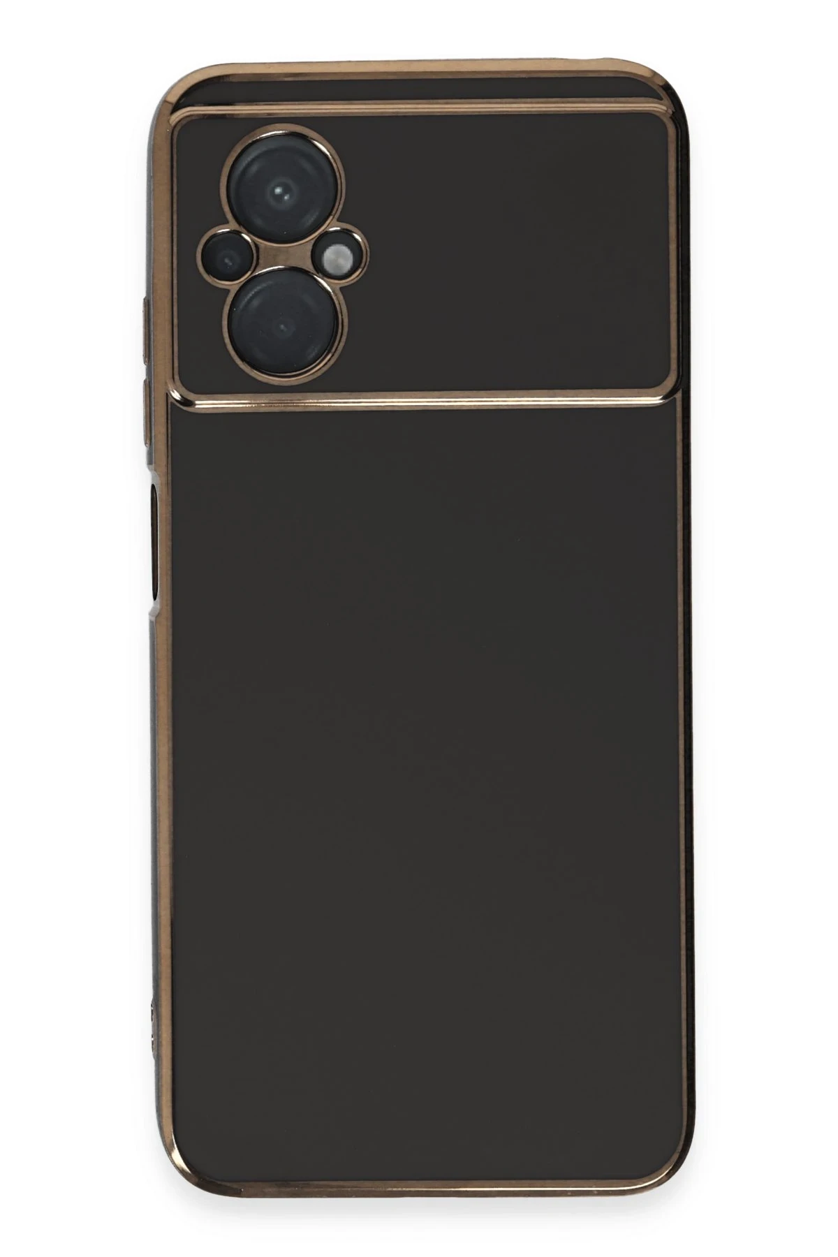 Newface Xiaomi Poco M5 Kılıf Volet Silikon - Siyah