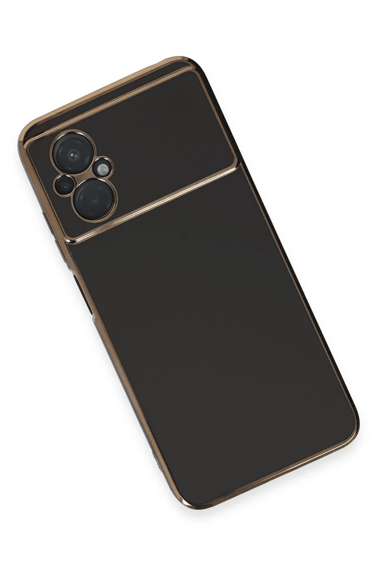 Newface Xiaomi Poco M5 Kılıf Volet Silikon - Siyah