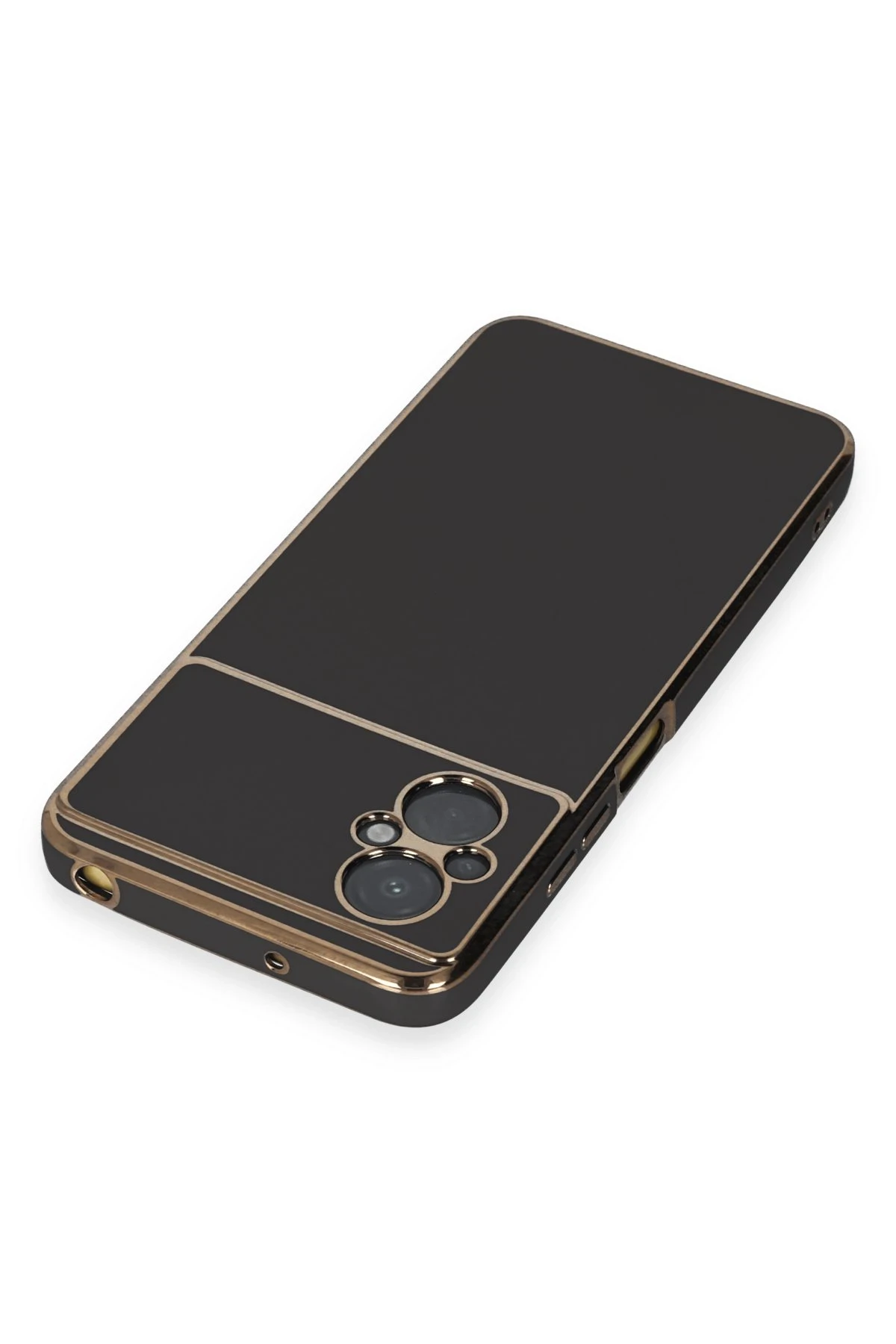 Newface Xiaomi Poco M5 Kılıf Volet Silikon - Siyah