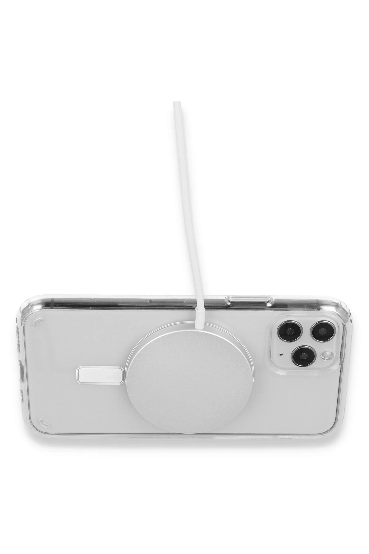 Newface Apple iPhone 13 Pro Max Kılıf Pc Real Magsafe Kapak - Şeffaf — görsel 3