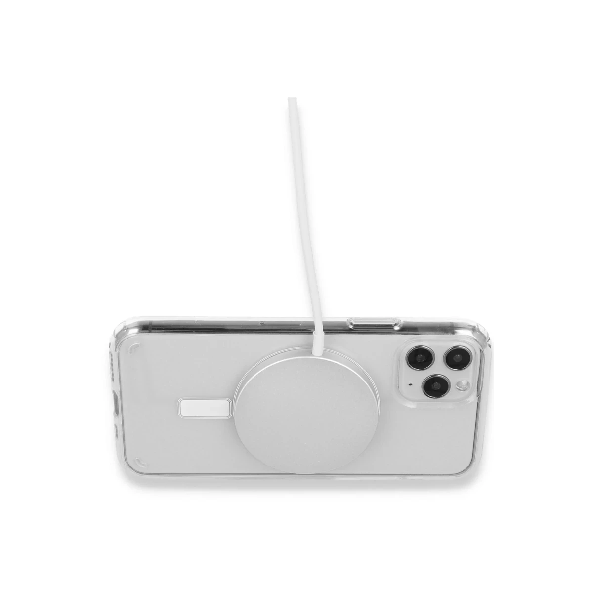 Newface Apple iPhone 14 Pro Kılıf Pc Real Magsafe Kapak - Şeffaf — görsel 6