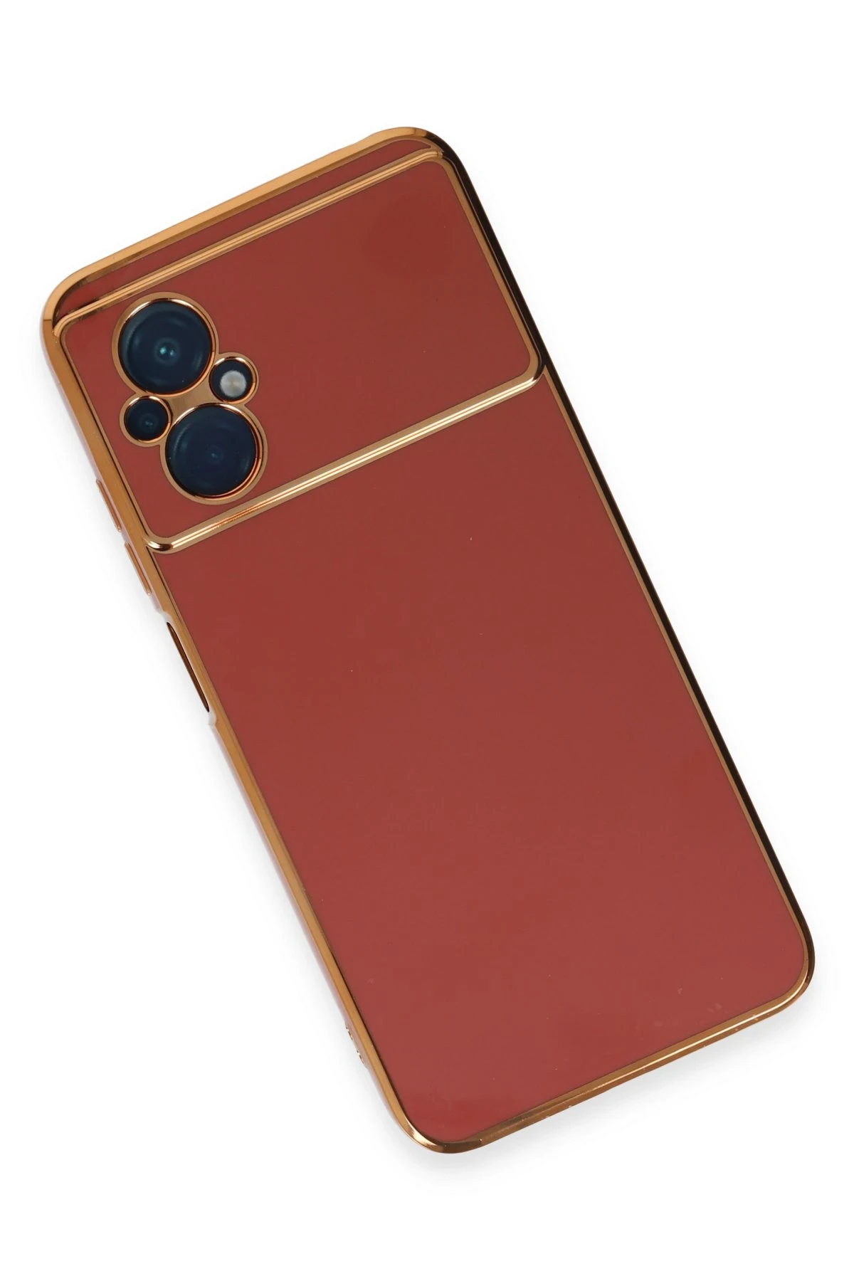 Newface Xiaomi Poco M5 Kılıf Volet Silikon - Kırmızı