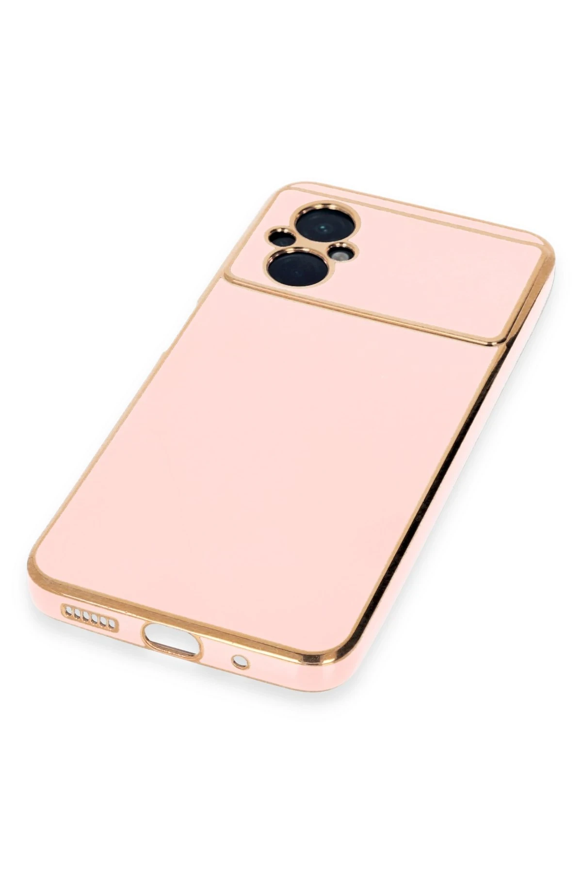Newface Xiaomi Poco M5 Kılıf Volet Silikon - Pembe