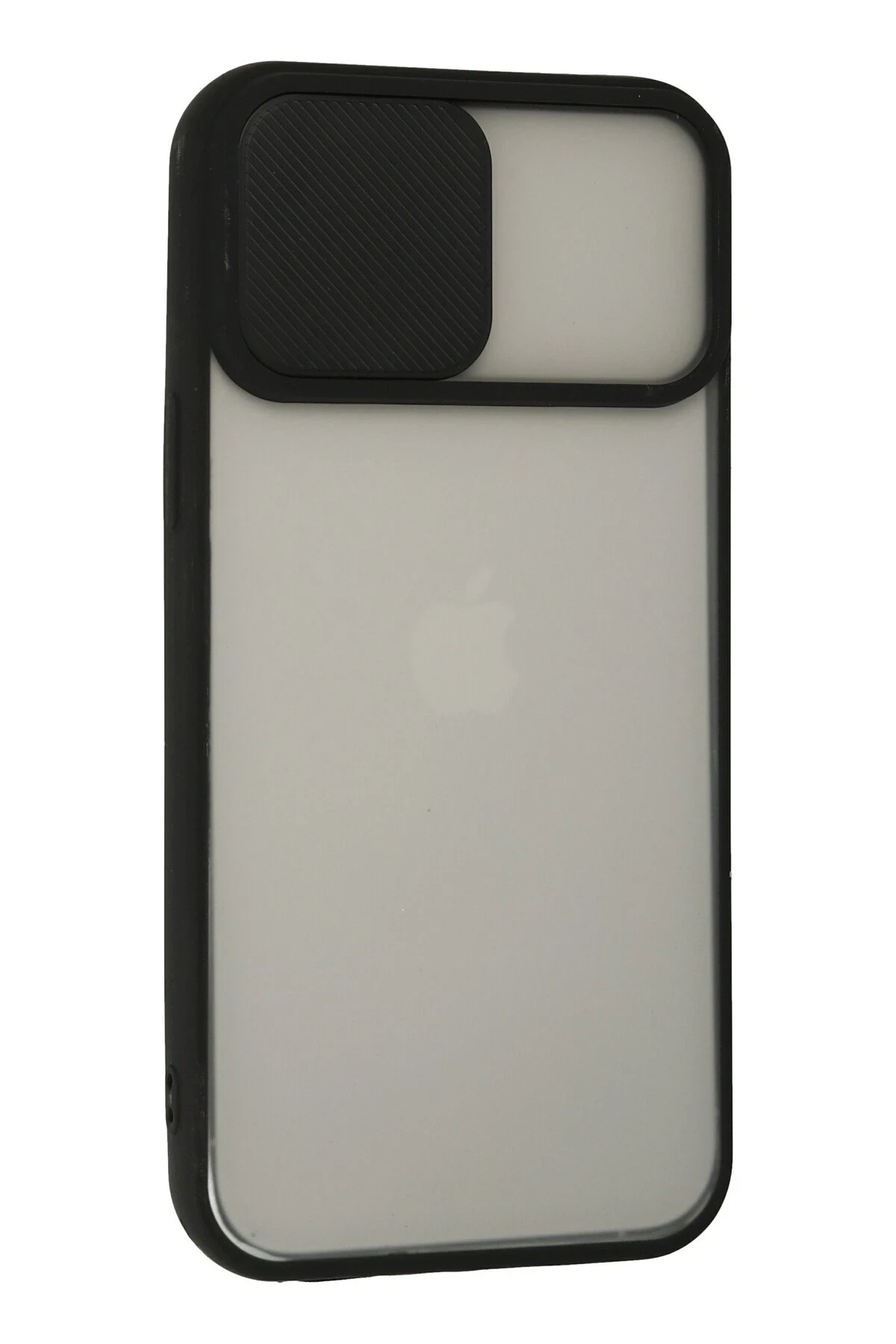 Newface Apple iPhone 13 Pro Max Kılıf Palm Buzlu Kamera Sürgülü Silikon - Siyah — görsel 2