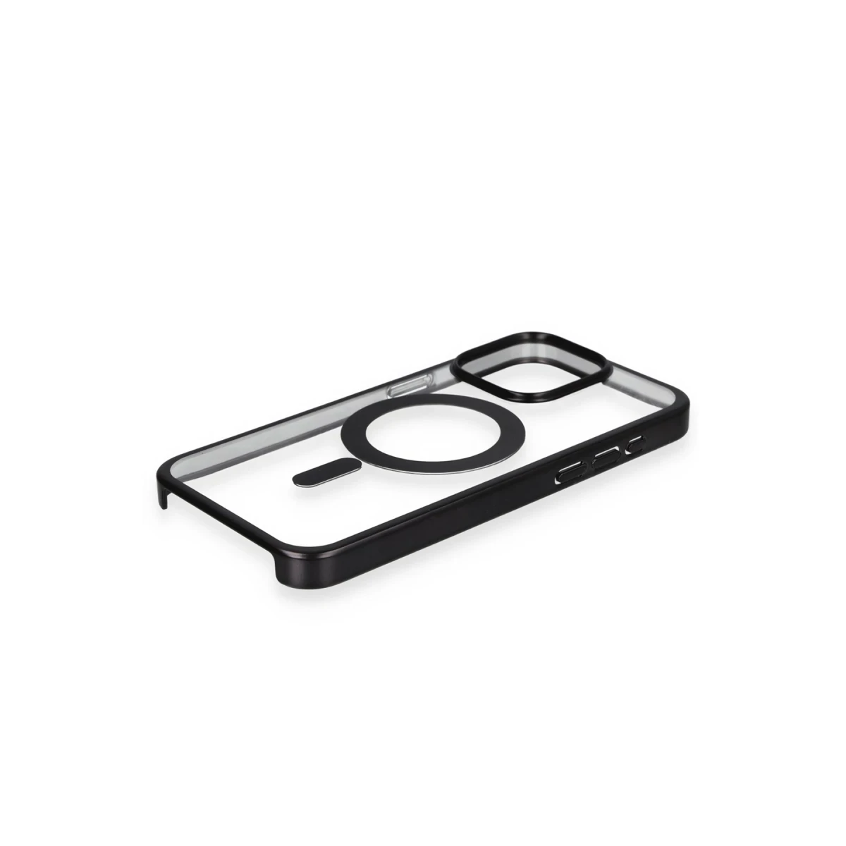 Newface Apple iPhone 15 Pro Kılıf Erozi Magsafe Kapak - Siyah — görsel 8