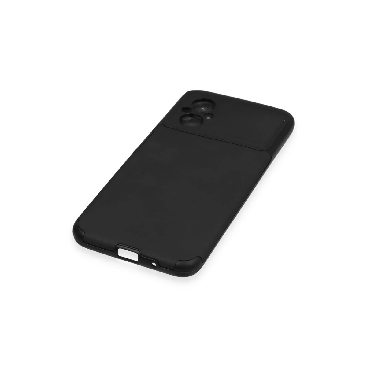 Newface Xiaomi Poco M5 Kılıf Loop Deri Silikon - Siyah — görsel 8