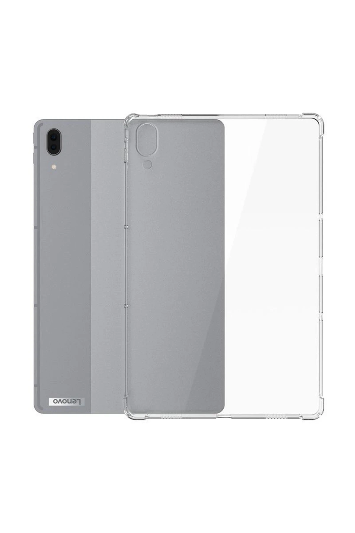 Newface Lenovo Tab M9 Kılıf Anti Shock Tablet Silikon - Şeffaf