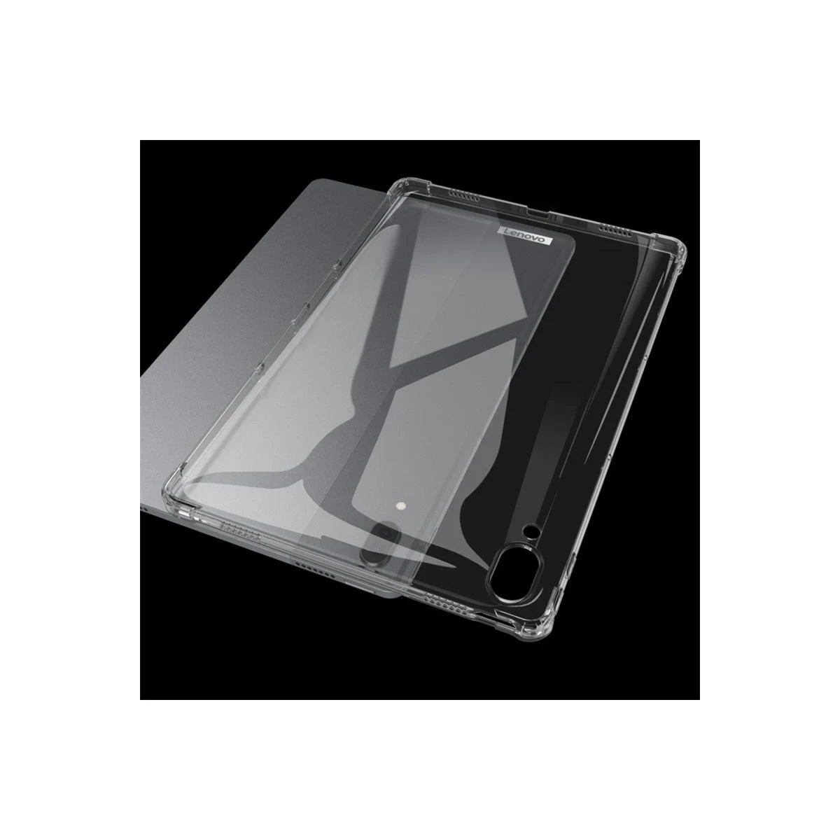 Newface Lenovo Tab M9 Kılıf Anti Shock Tablet Silikon - Şeffaf — görsel 4