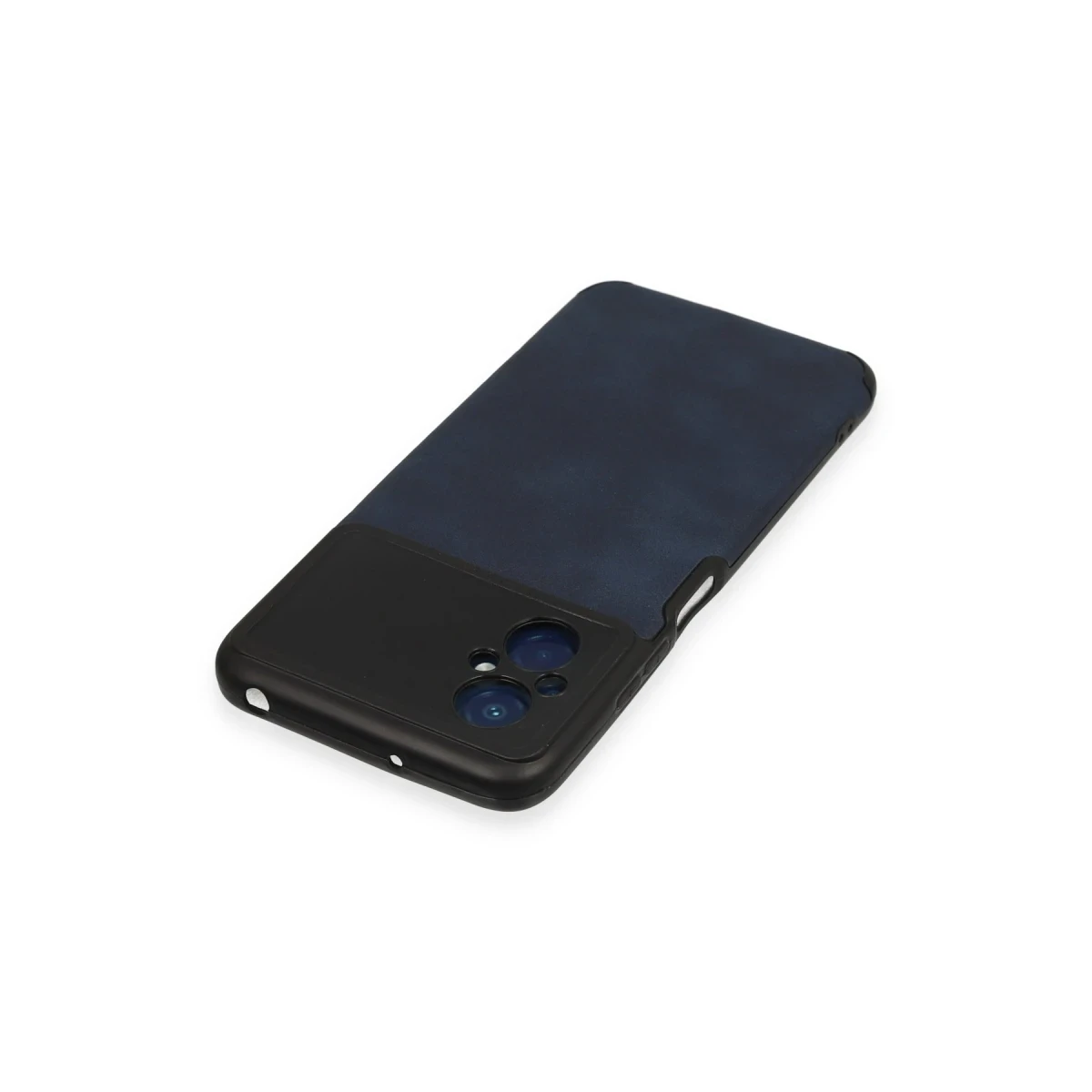 Newface Xiaomi Poco M5 Kılıf Loop Deri Silikon - Lacivert