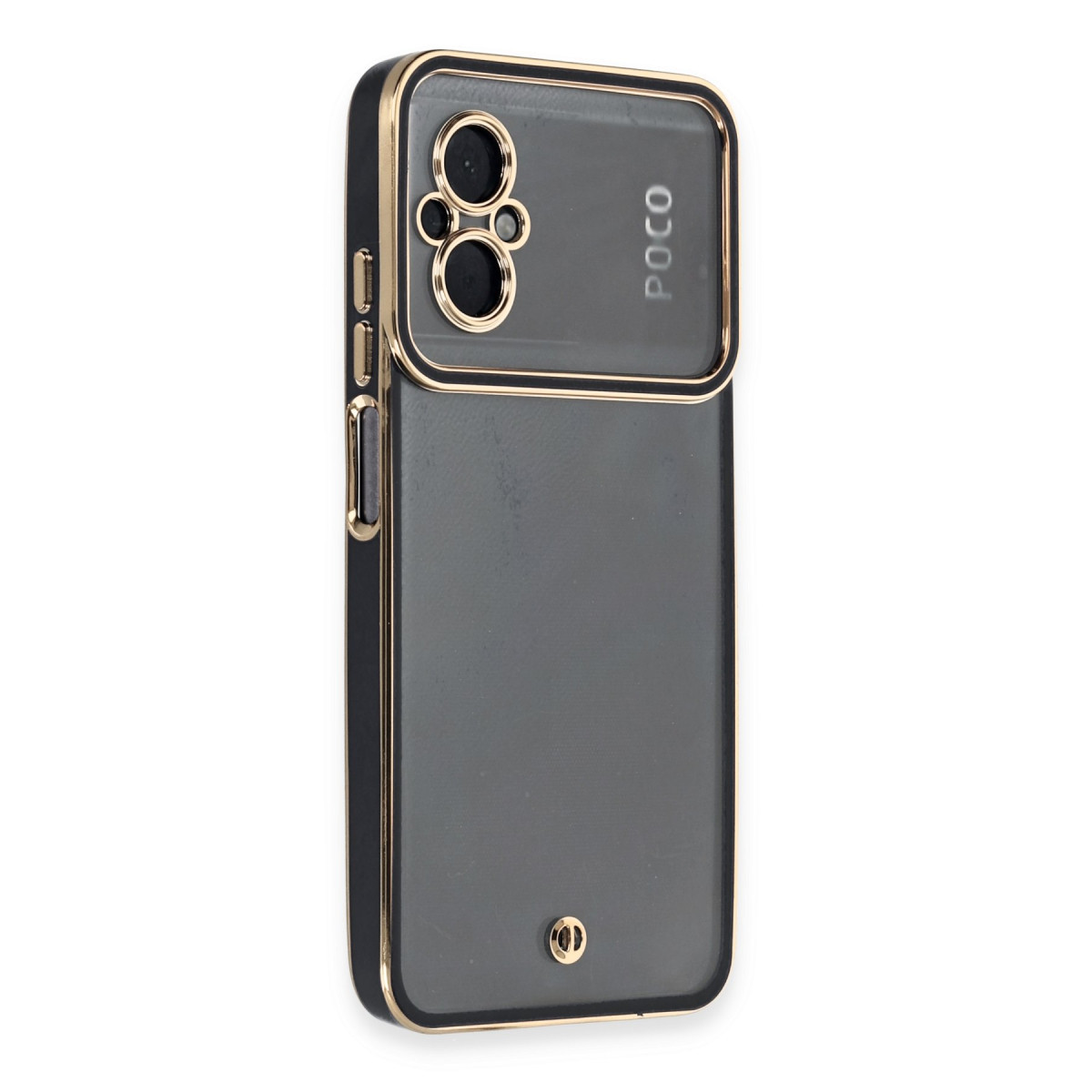 Newface Xiaomi Poco M5 Kılıf Liva Lens Silikon - Siyah — görsel 9