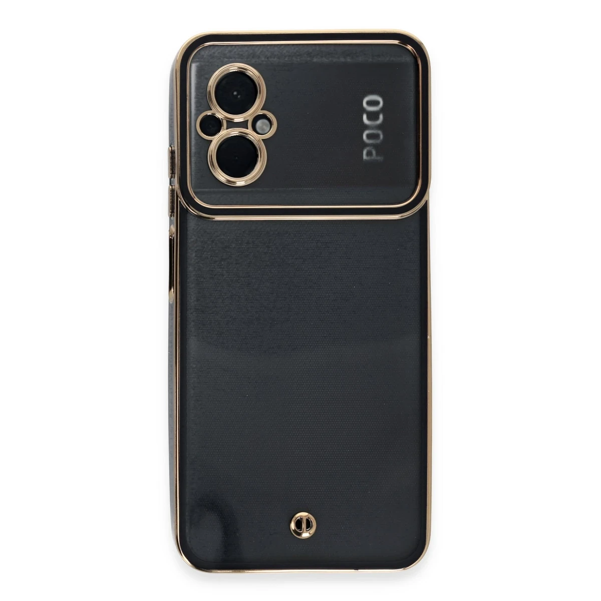 Newface Xiaomi Poco M5 Kılıf Liva Lens Silikon - Siyah — görsel 6
