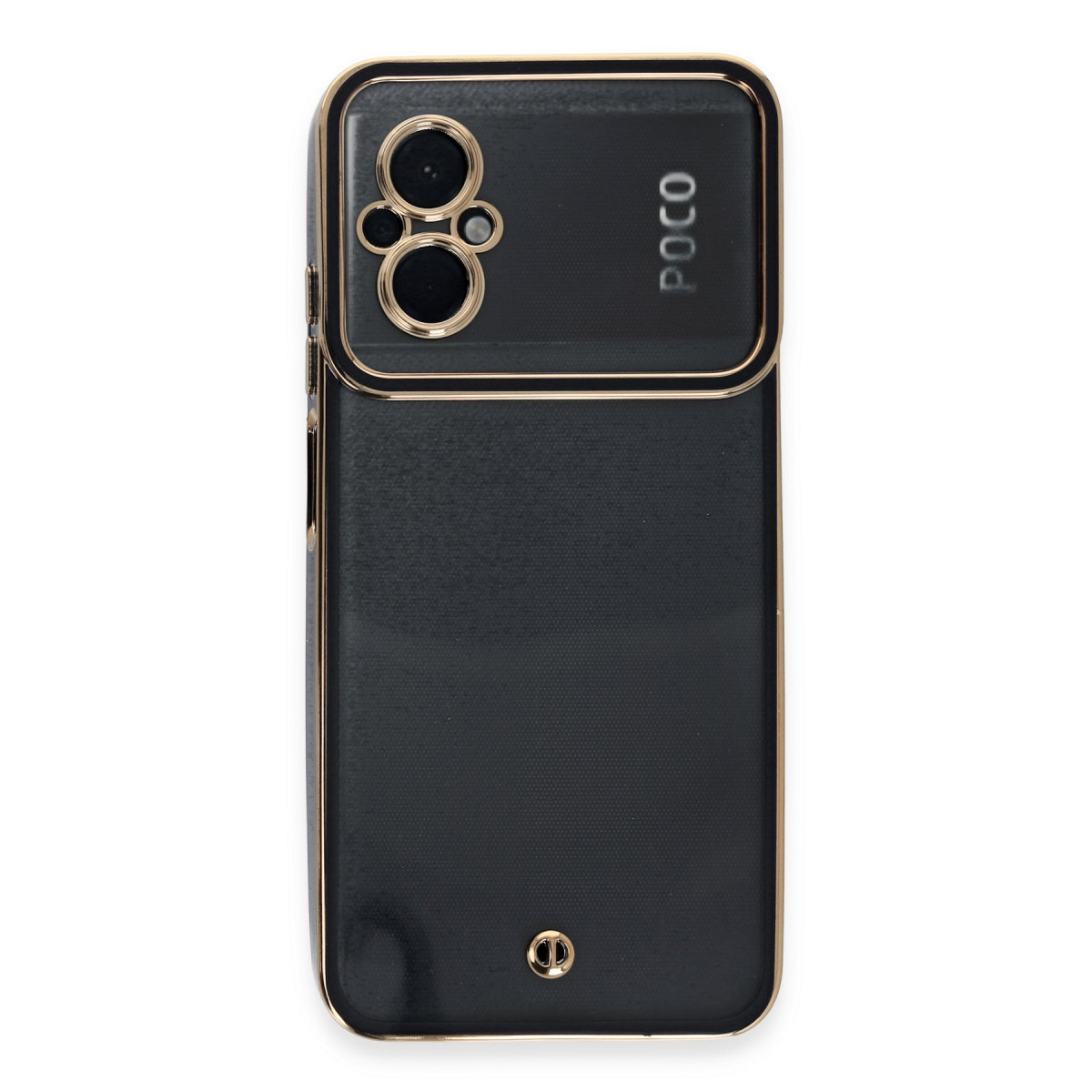 Newface Xiaomi Poco M5 Kılıf Liva Lens Silikon - Siyah — görsel 10