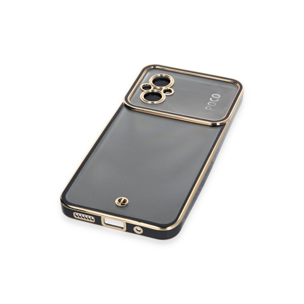 Newface Xiaomi Poco M5 Kılıf Liva Lens Silikon - Siyah — görsel 12