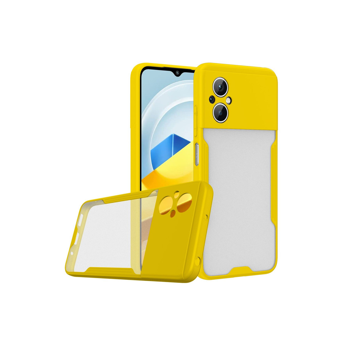 Newface Xiaomi Poco M5 Kılıf Platin Silikon - Siyah — görsel 12