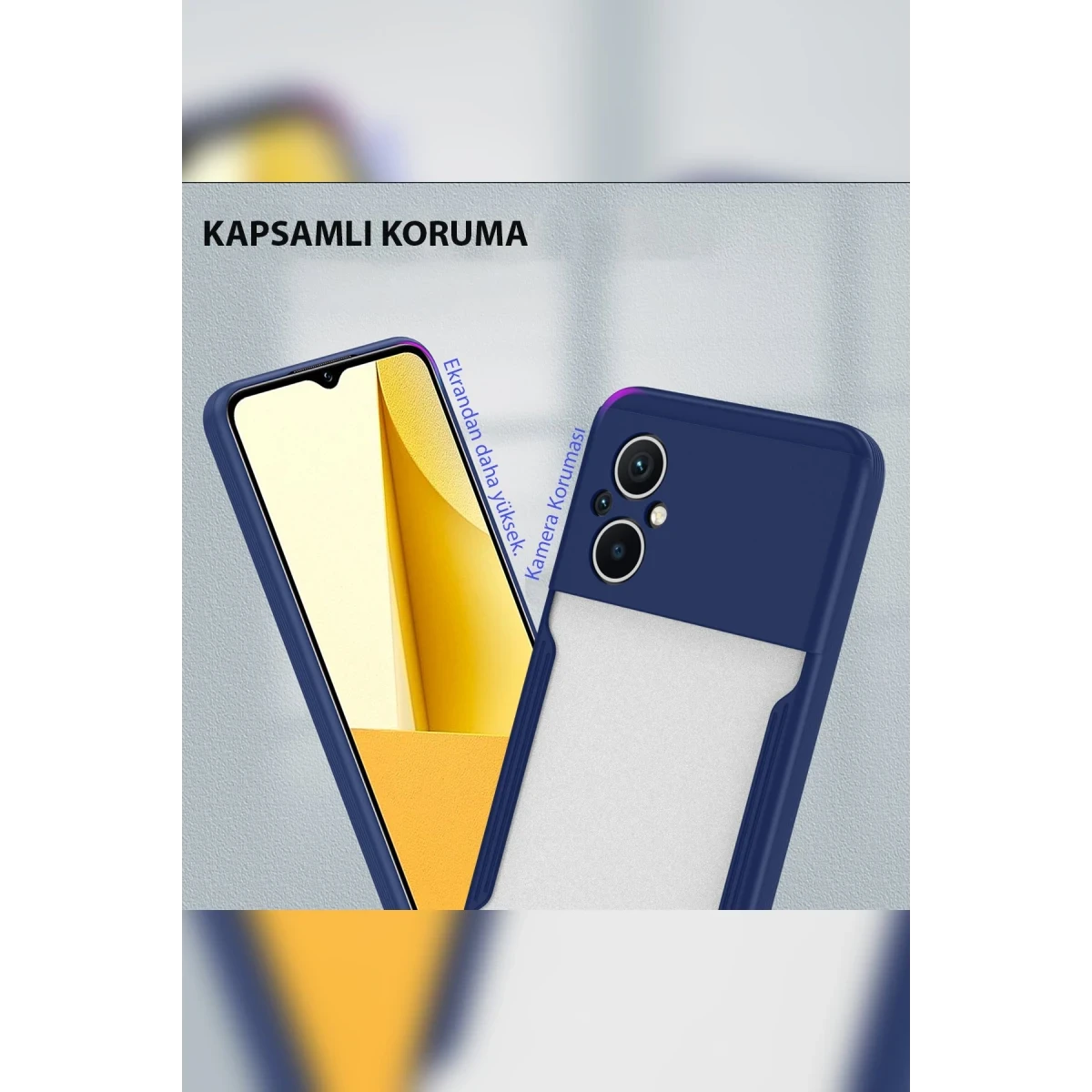 Newface Xiaomi Poco M5 Kılıf Platin Silikon - Siyah — görsel 9