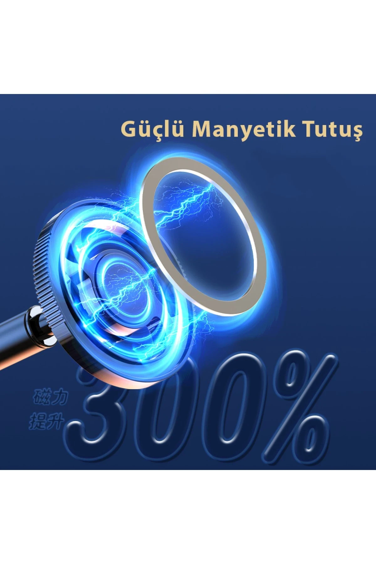 Newface Q40 Ayarlanabilir Izgara Klipsli Manyetik Magsafe Araç Tutucu - Siyah — görsel 4