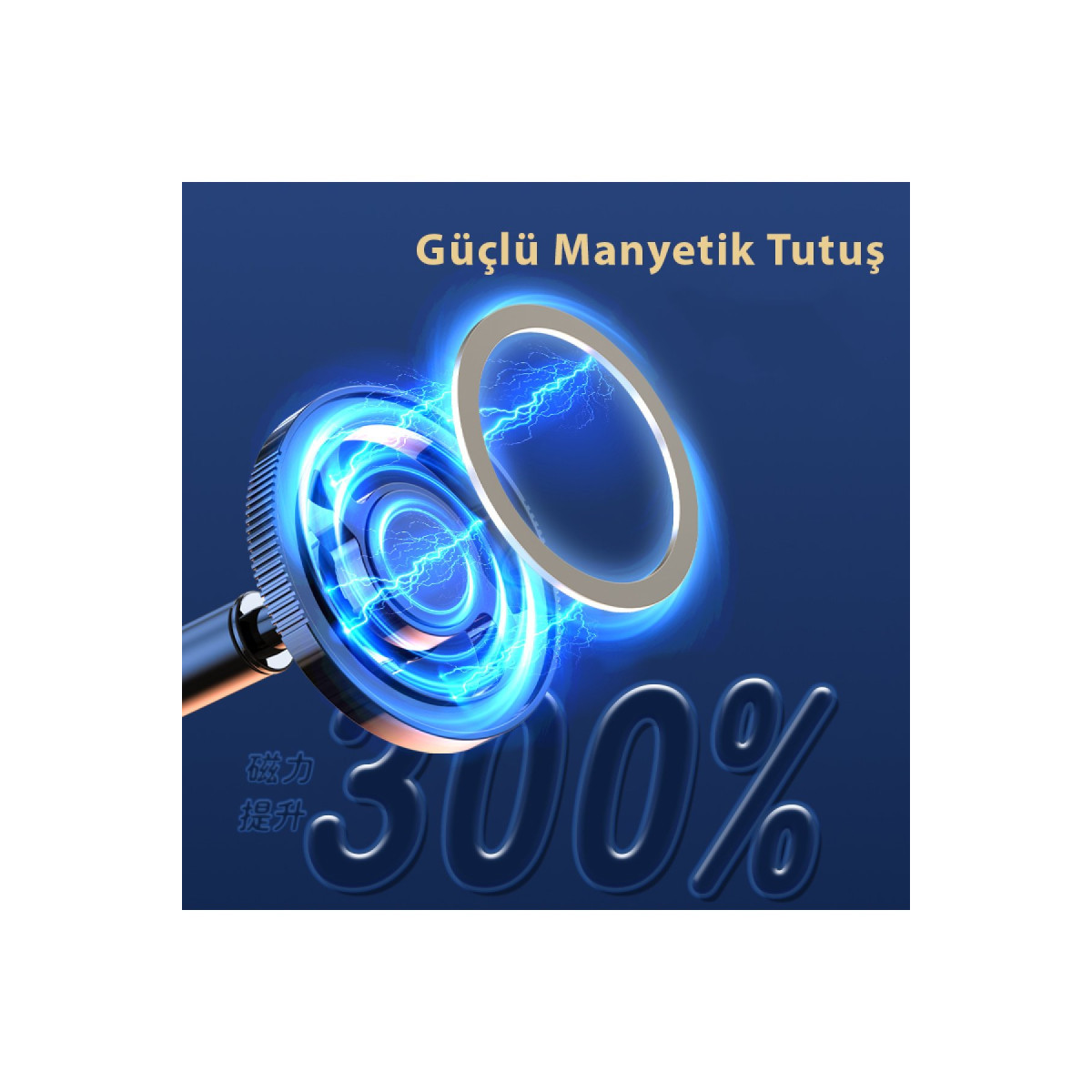 Newface Q38 Ayarlanabilir Yapışkanlı Manyetik Magsafe Araç Tutucu - Siyah — görsel 11