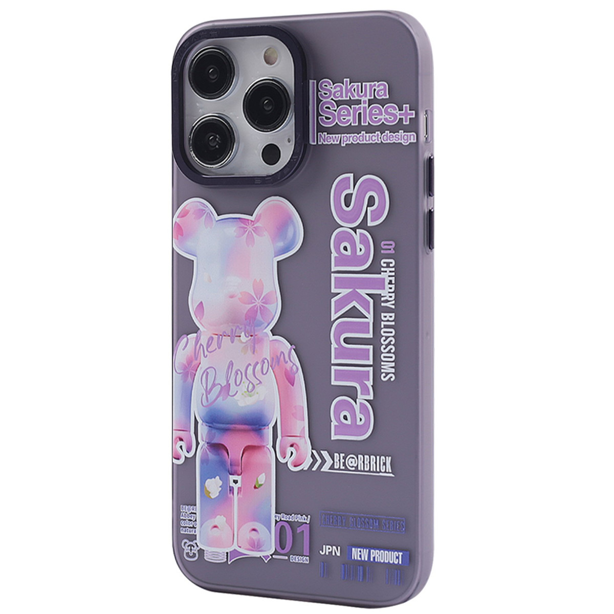 Newface Apple iPhone 13 Pro Kılıf Prada Desenli Kapak - Prada Mor - 1 — görsel 8