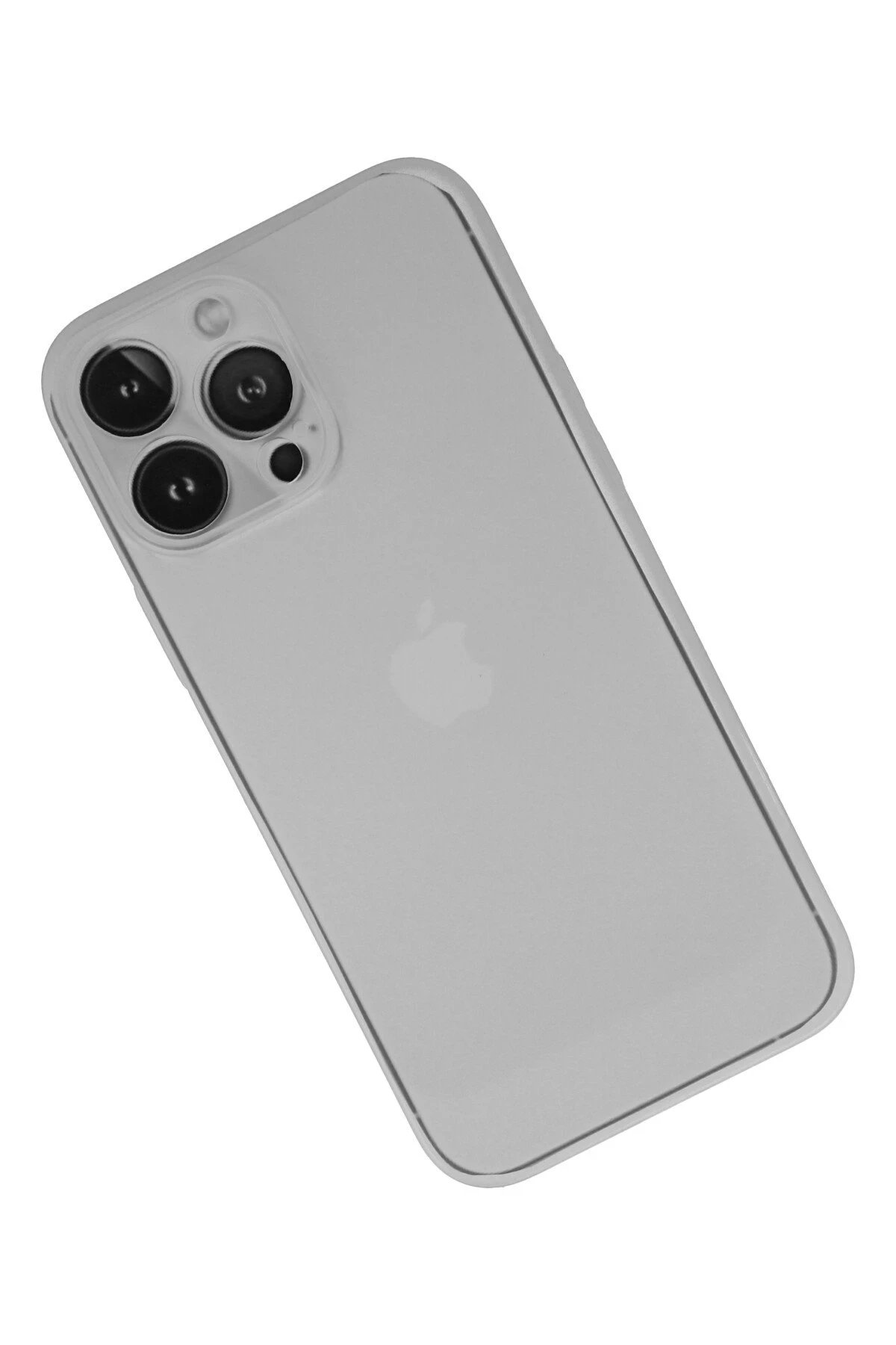 Newface iPhone 13 Pro Kılıf PP Ultra İnce Kapak - Beyaz