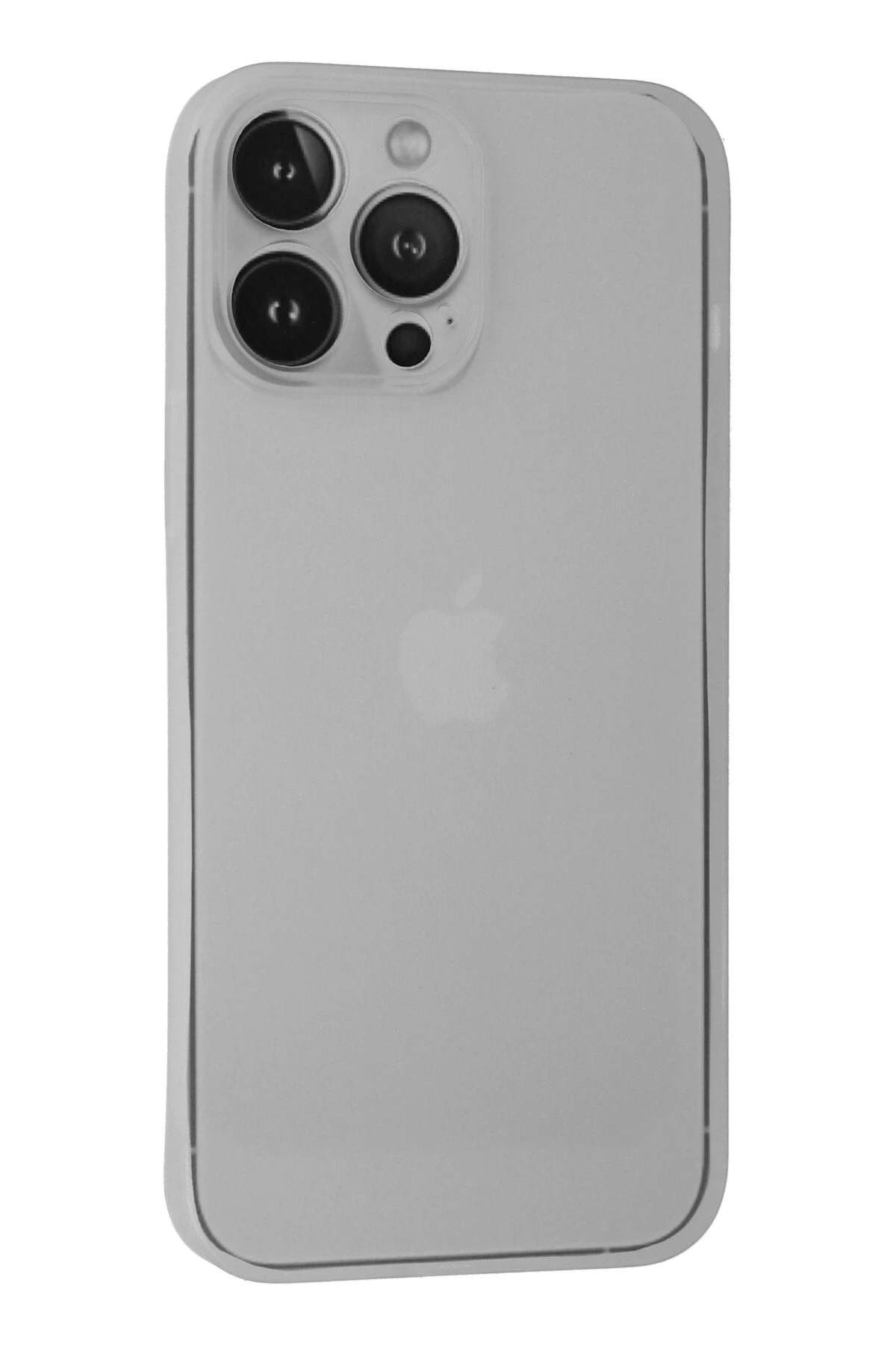 Newface iPhone 13 Pro Kılıf PP Ultra İnce Kapak - Beyaz